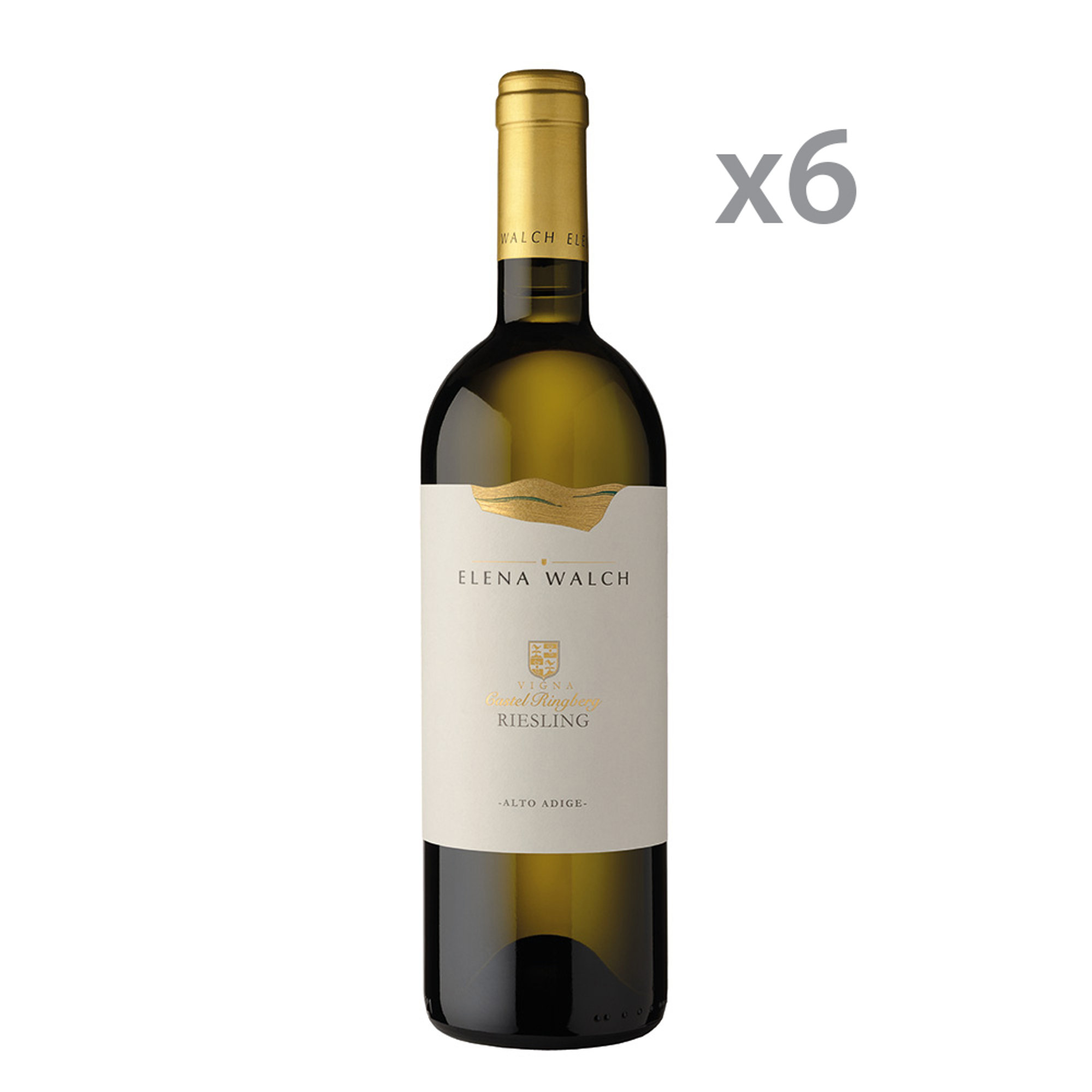 6 bottiglie - Riesling Vigna Castel Ringberg Alto Adige DOC 2021 Elena Walch vista0