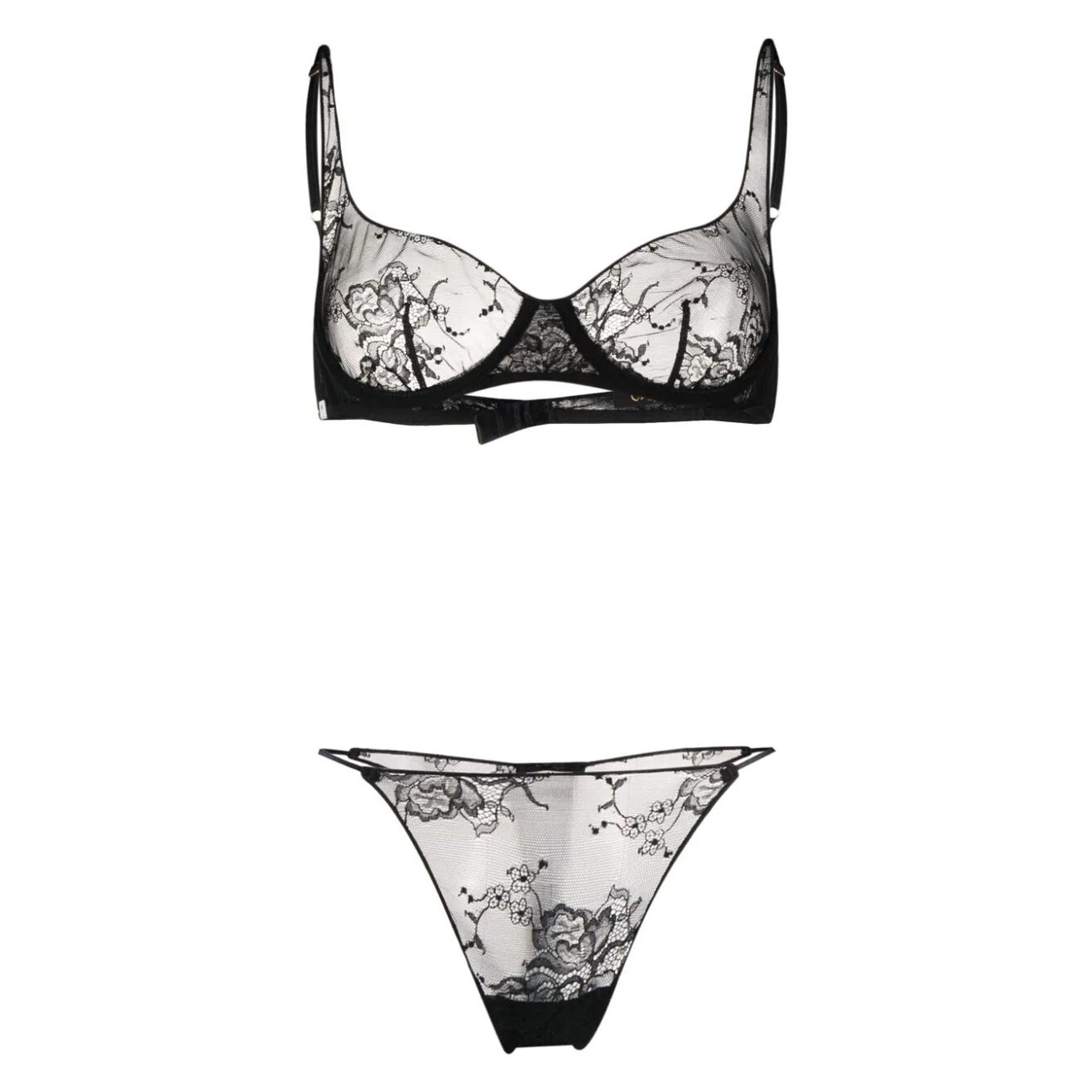 Soft Lace Bralette Set  Orw132 OSEREE vista0