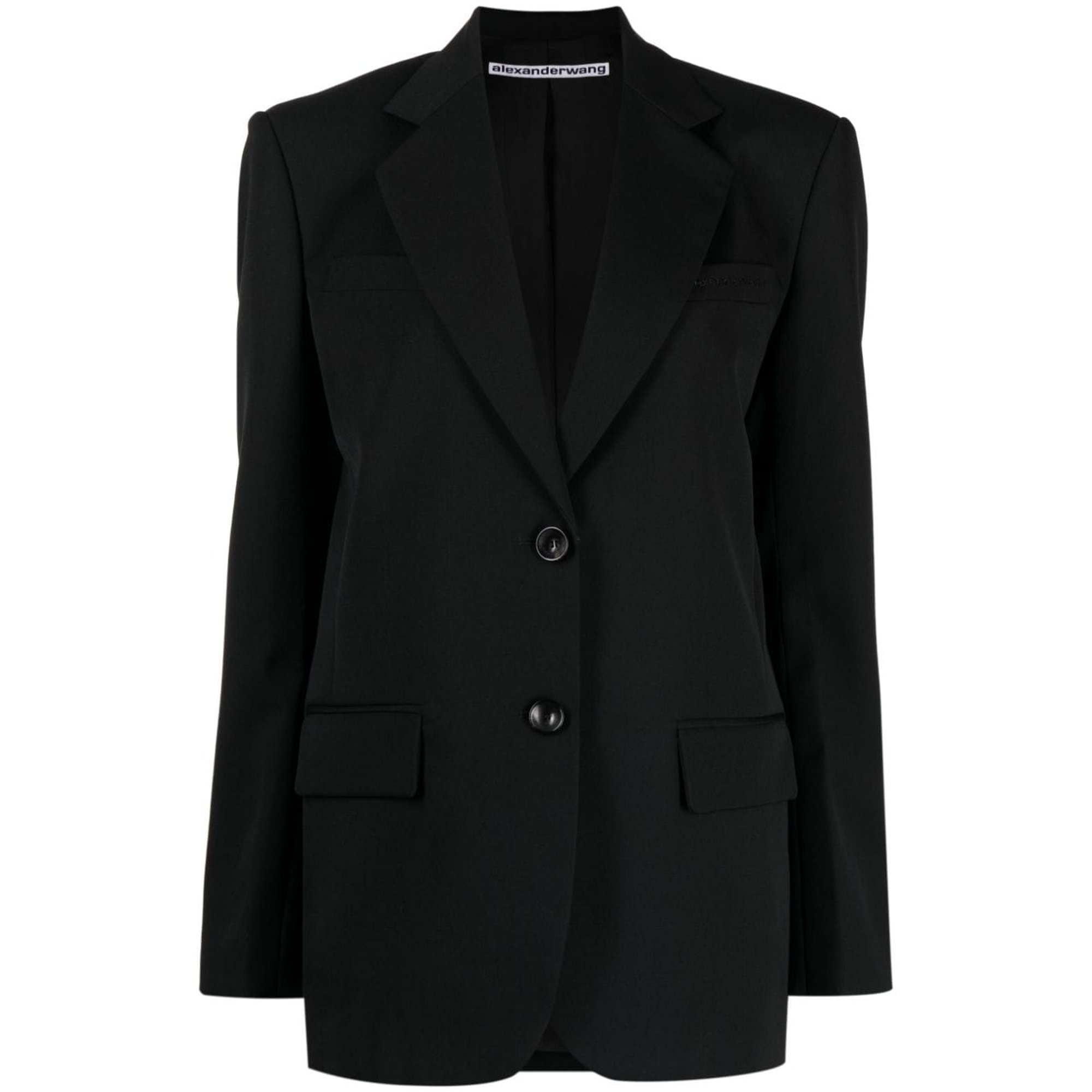 Blazer Boxy avec broderie de logo 1wc3232492 Alexander Wang vista1