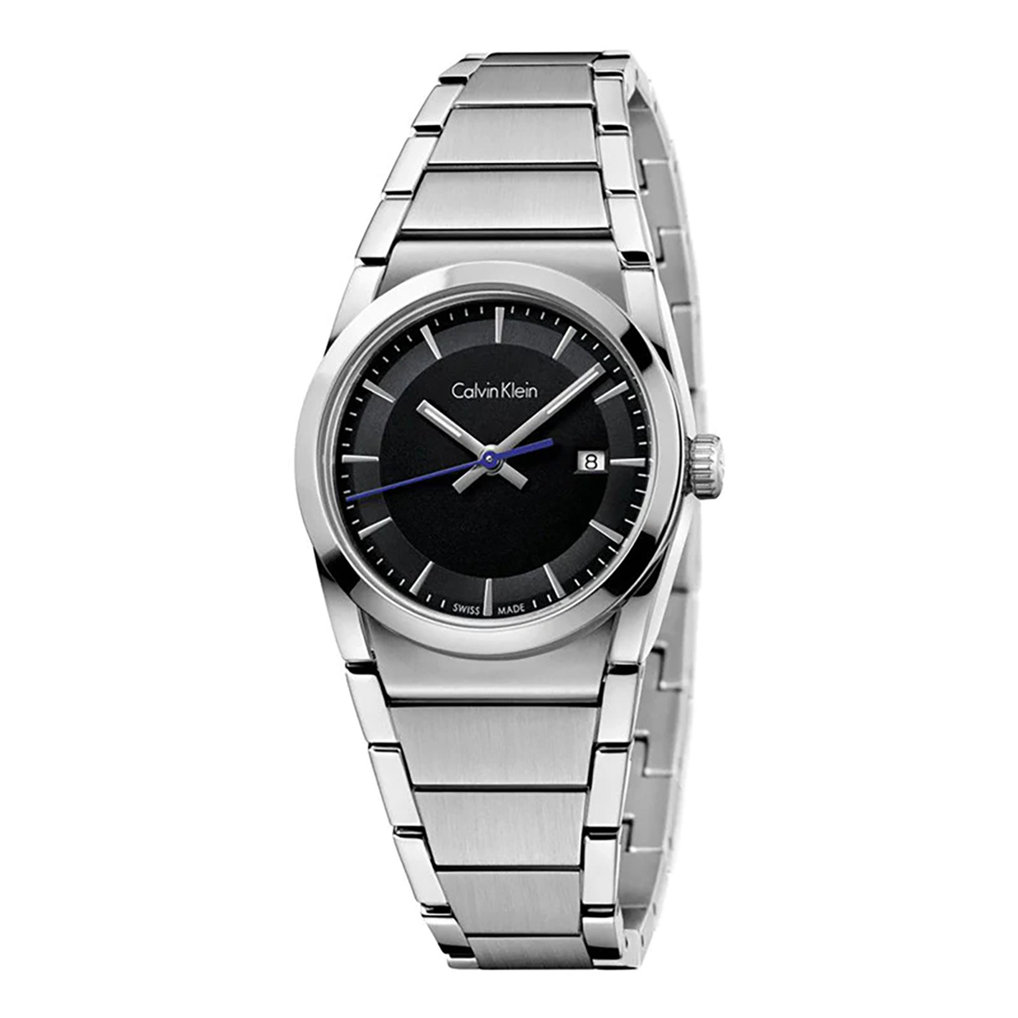 Orologio da Polso Donna Calvin Klein con cinturino in acciaio e quadrante nero Calvin Klein vista0