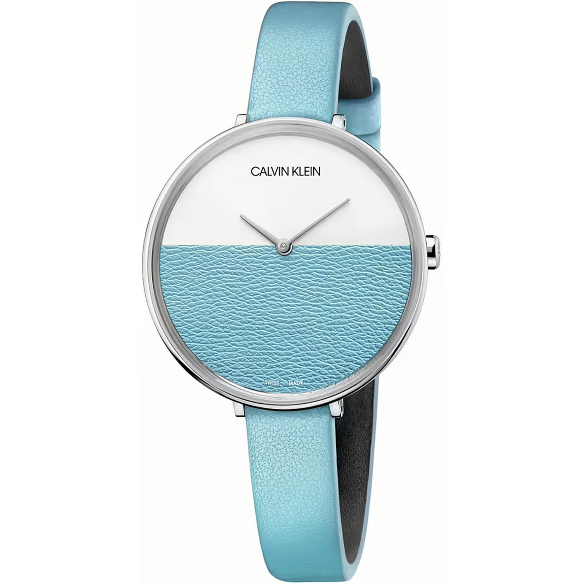 Orologio da Polso Donna Calvin Klein con cinturino in pelle e quadrante multicolor. Calvin Klein vista0