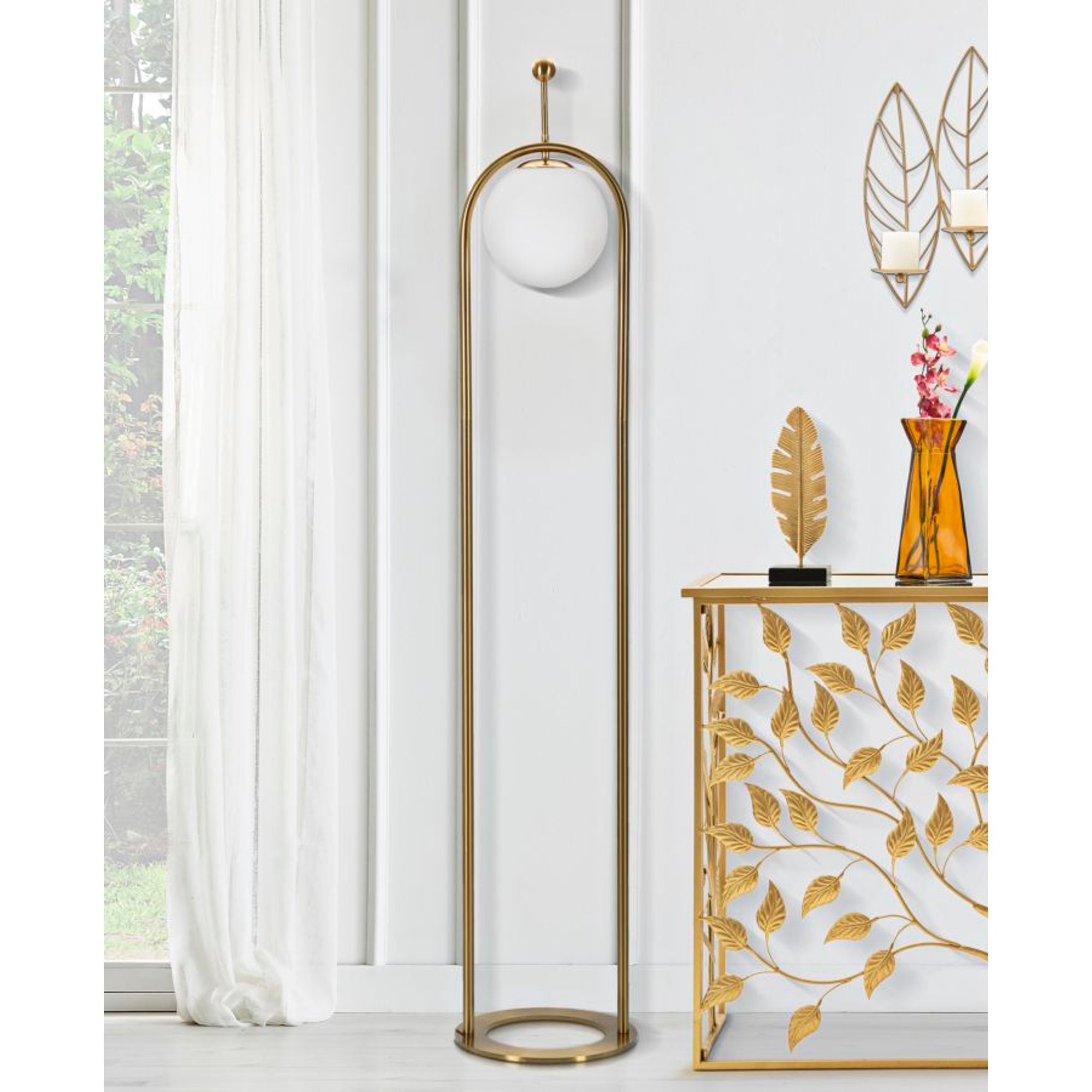 Lampe sur pied glamy arc ø 28x168 Charme 1921 OBSOLETO vista4