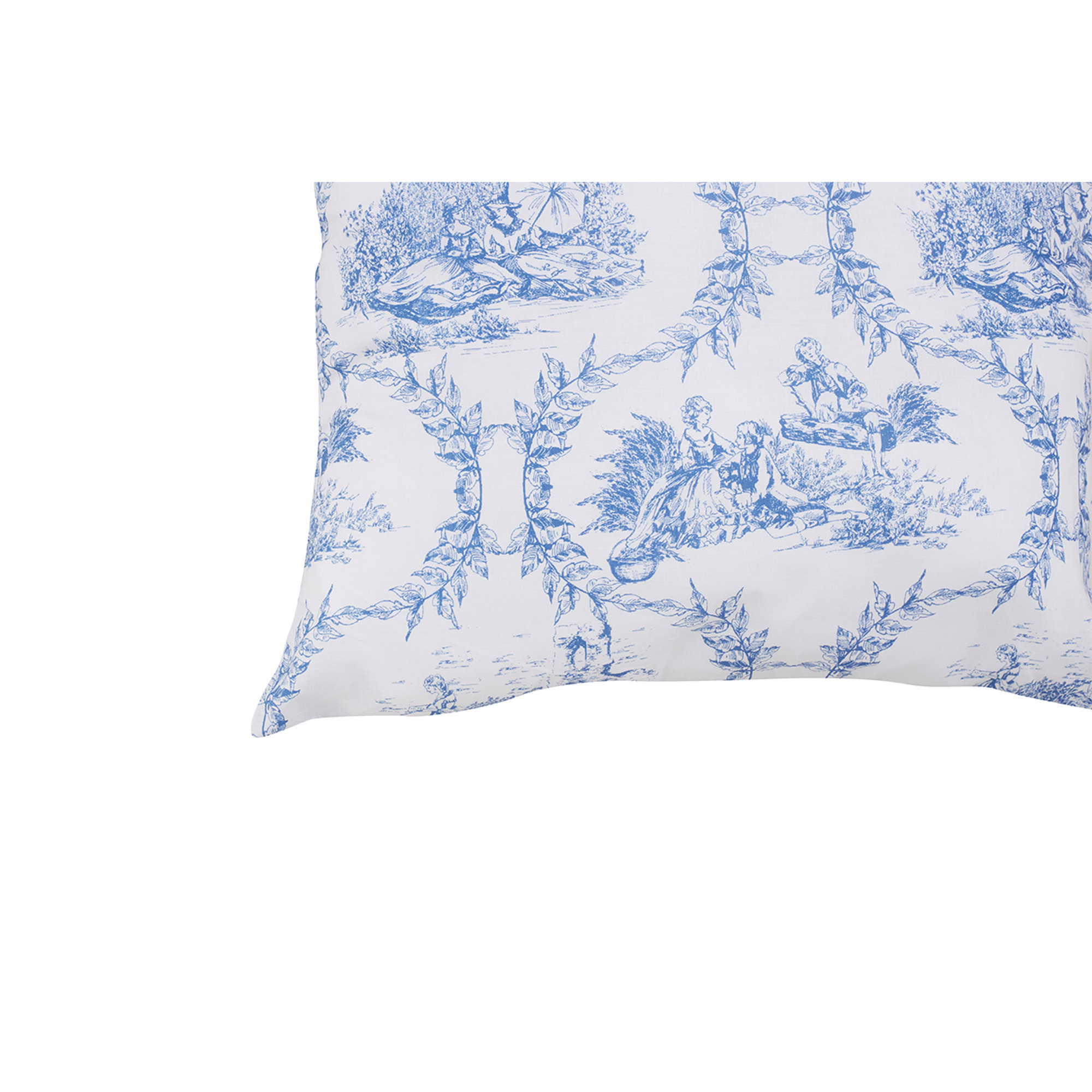 Parure de Couette Réversible en coton Toile de Jouy Olimpia/Bluette Toile De Jouy vista6