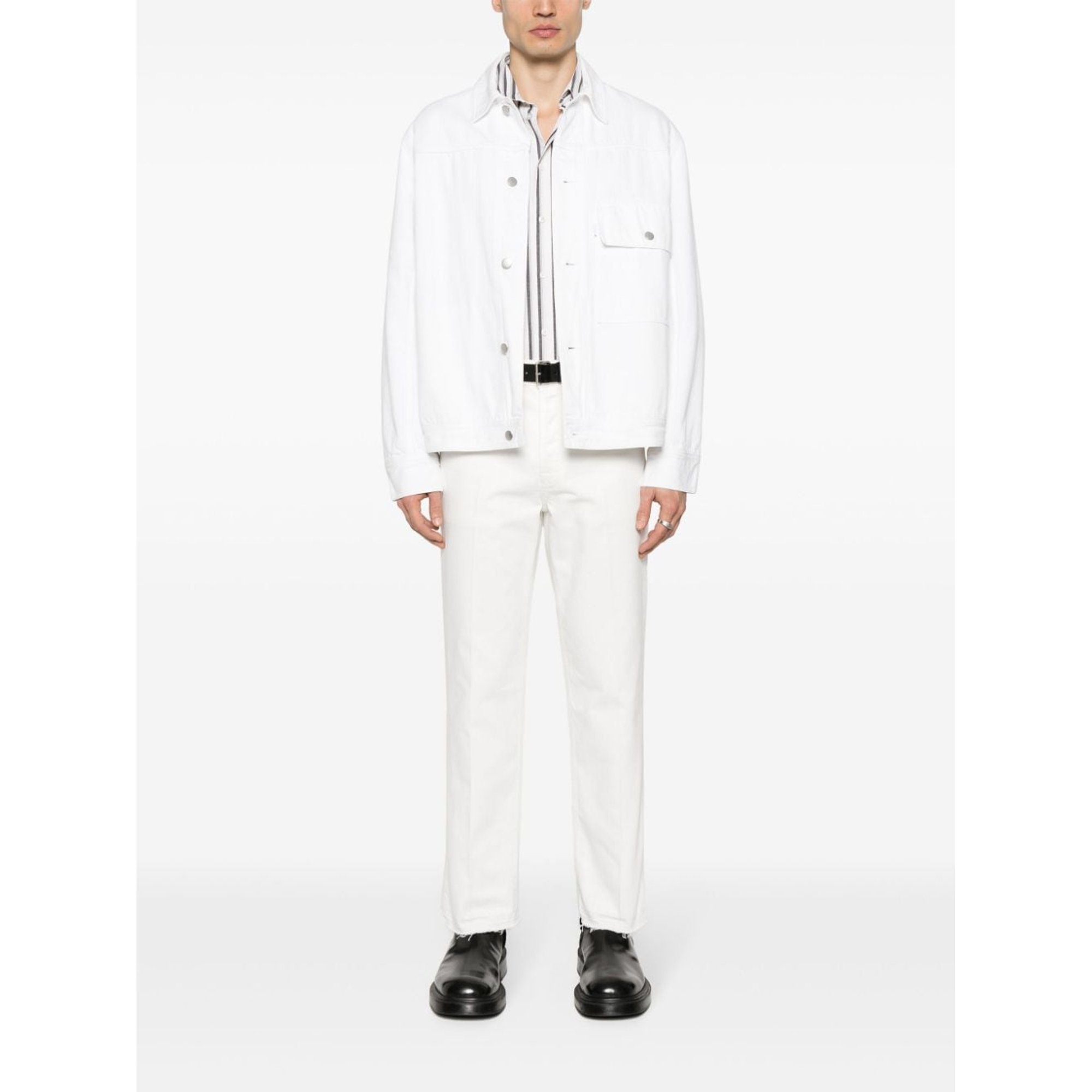 Straight 5 Pocket Trousers Rmtr0119d076p24 Lanvin  vista1