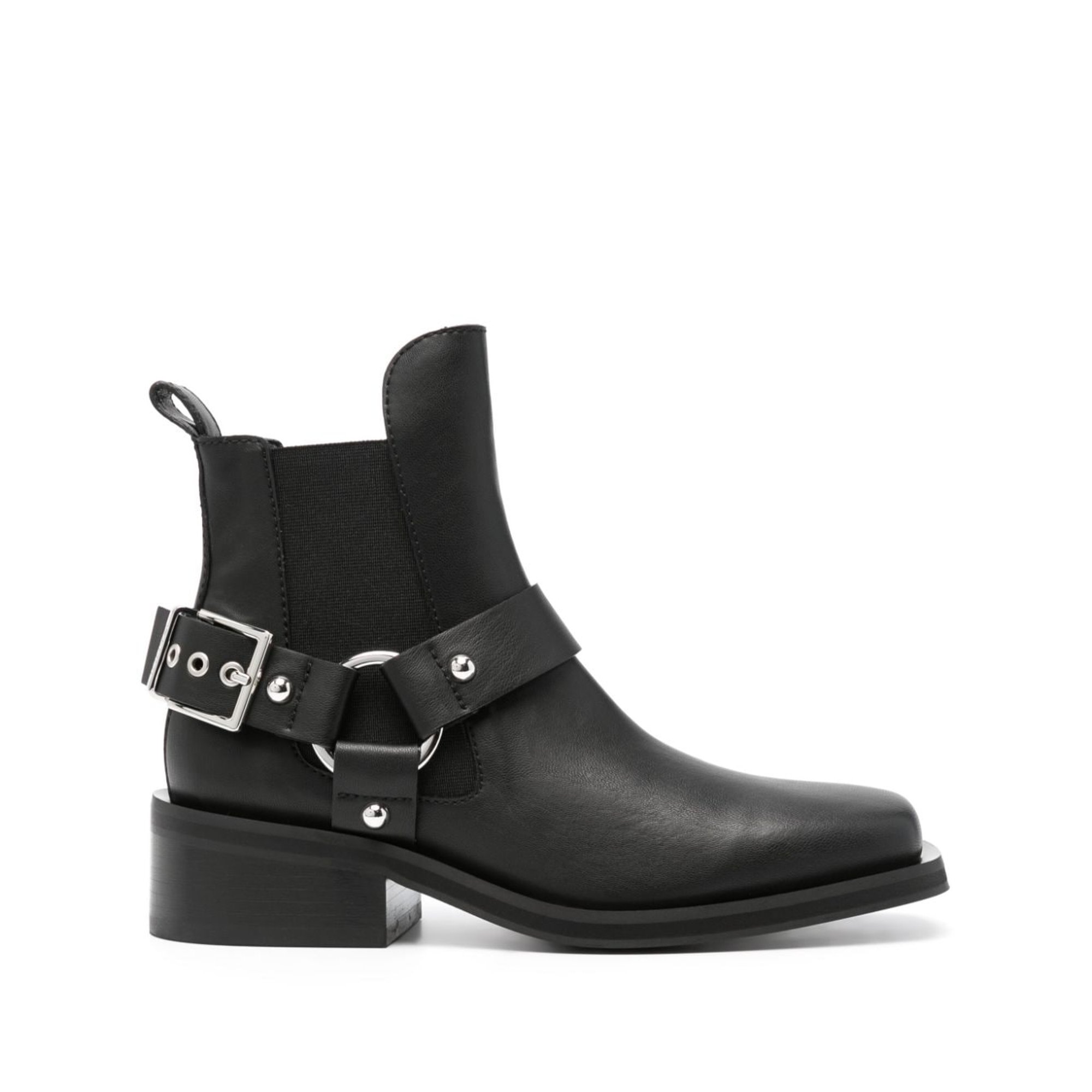 Biker Low Cut Chelsea Boot S2340 Ganni vista0