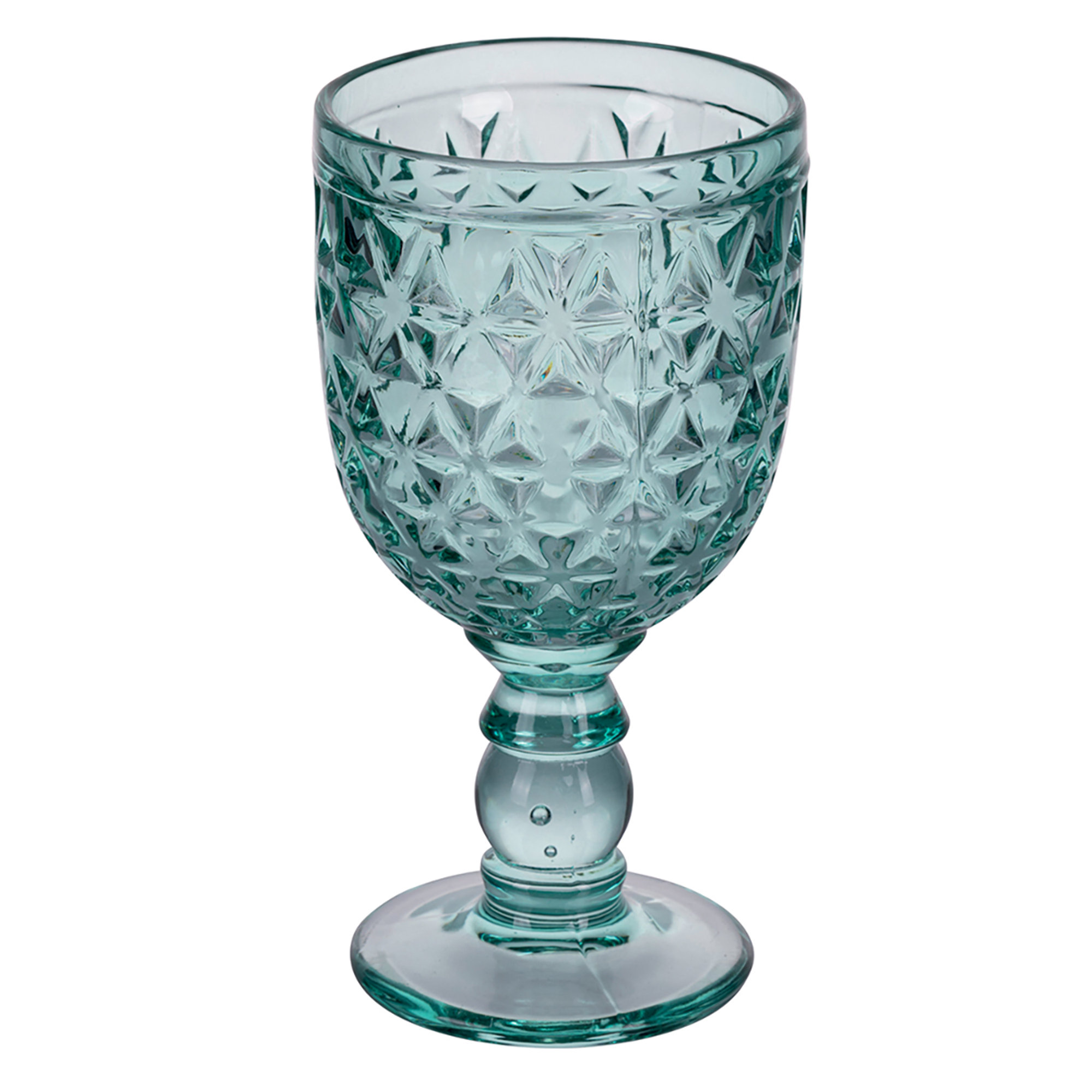 Set 6 calici 280 ml in vetro, superficie lavorata, Geometrie Ocean Villa D'Este Home Tivoli 1996 vista1