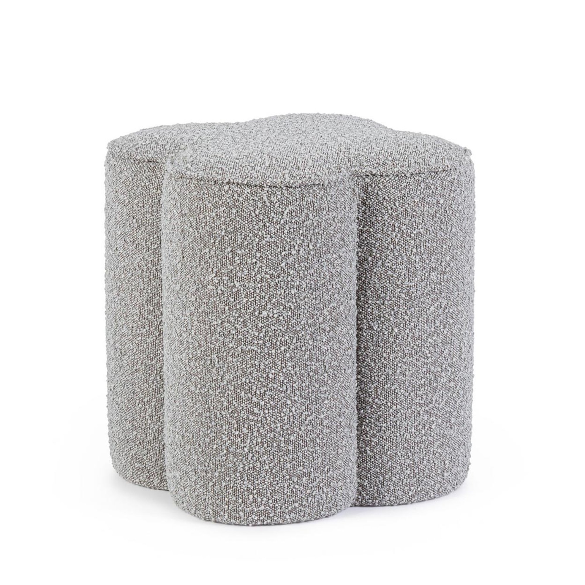 Pouf cointa grigio Bizzotto vista0