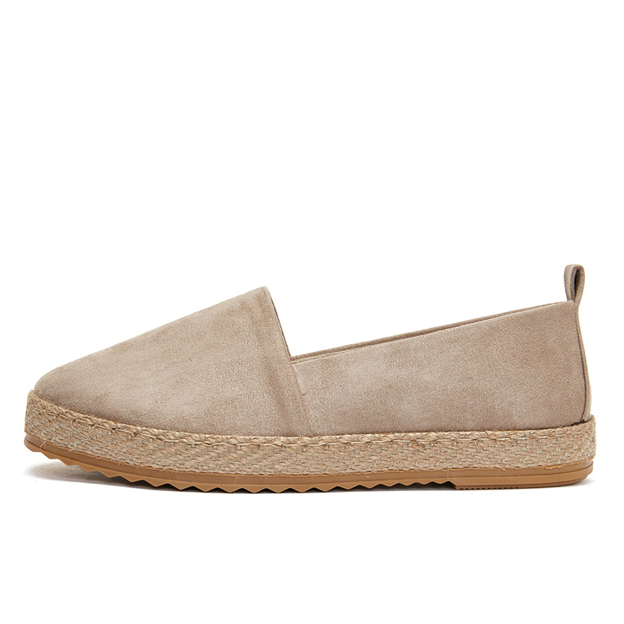 Espadrilles Damen Farbe Beige - Absatzhöhe: 3 cm Fashion Attitude vista2