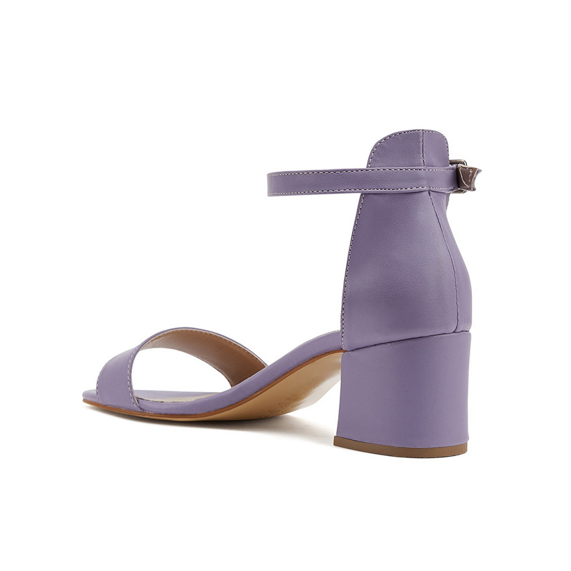 Sandale Femme couleur Violet - Hauteur du talon : 5,5 cm Fashion Attitude vista2
