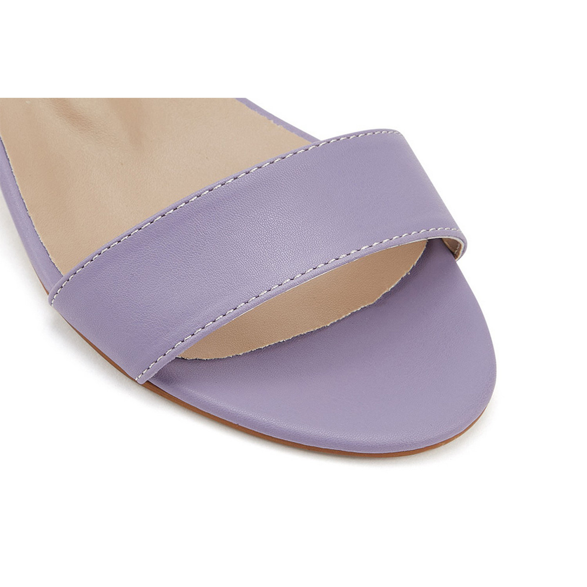 Sandale Femme couleur Violet - Hauteur du talon : 5,5 cm Fashion Attitude vista4