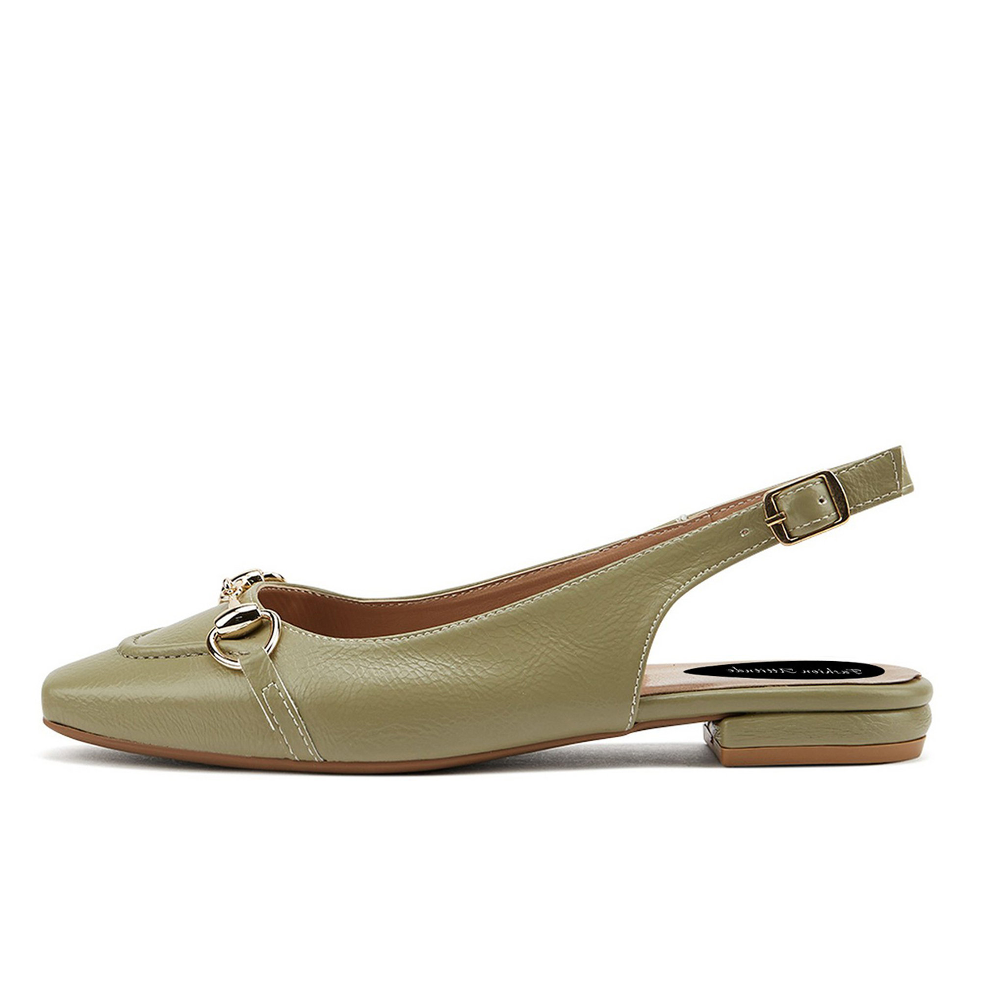 Ballerina Donna colore Verde - Altezza tacco: 2 cm Fashion Attitude vista1