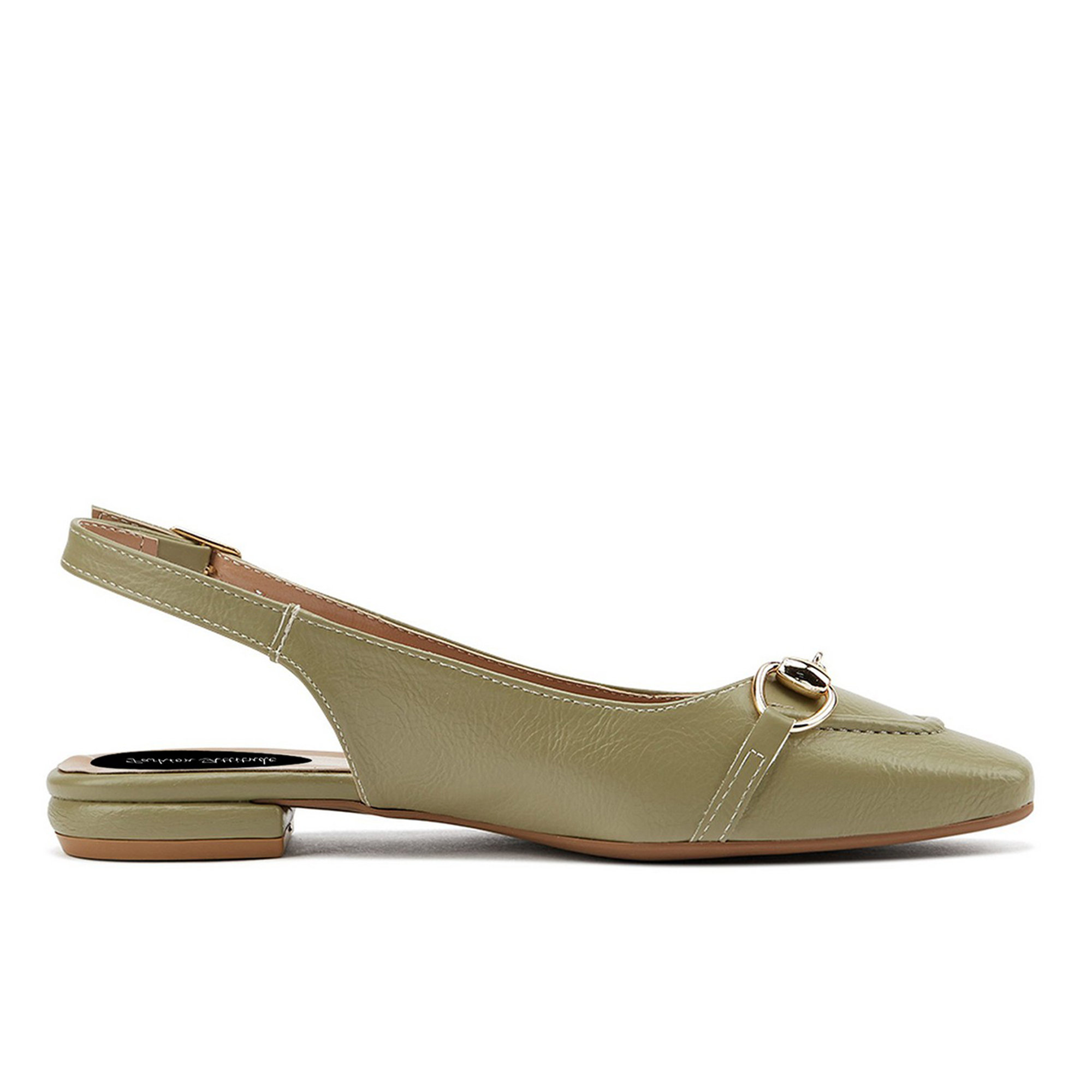 Ballerina Donna colore Verde - Altezza tacco: 2 cm Fashion Attitude vista2