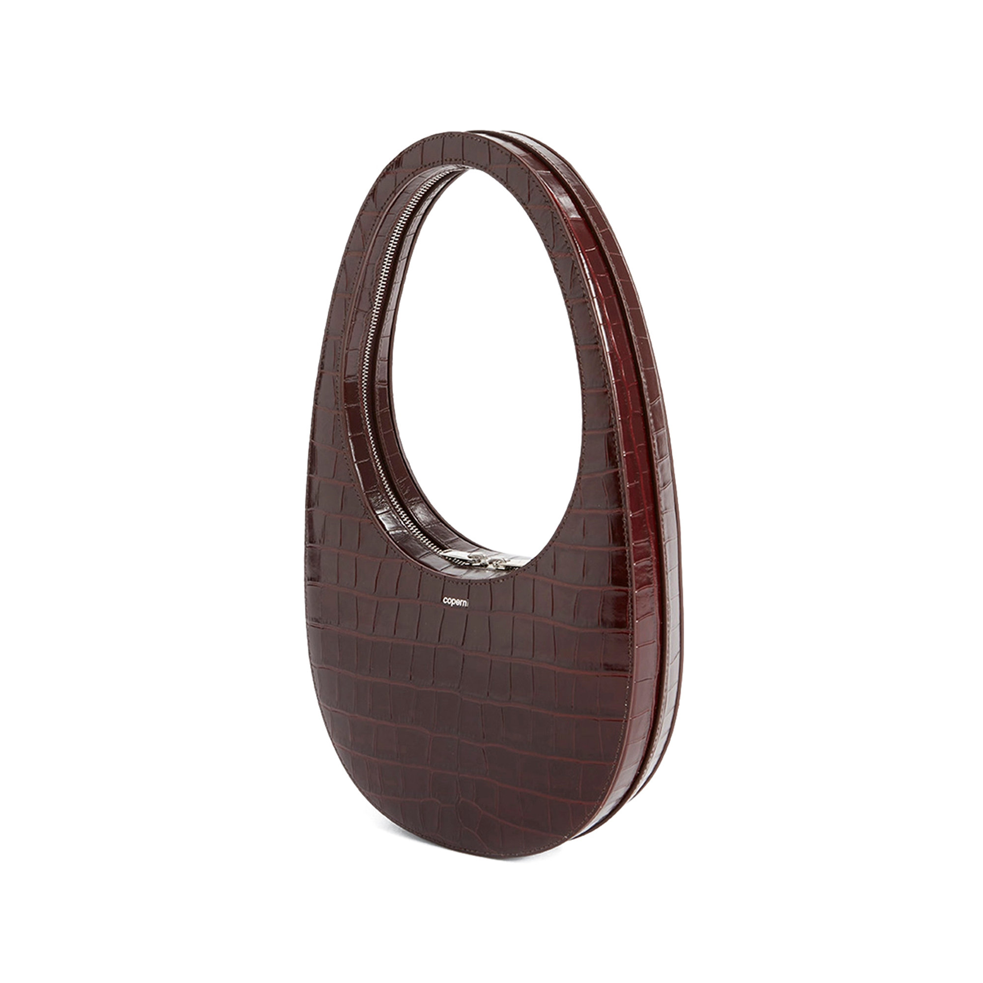 Croco Swipe Bag Copba01838 Coperni vista1
