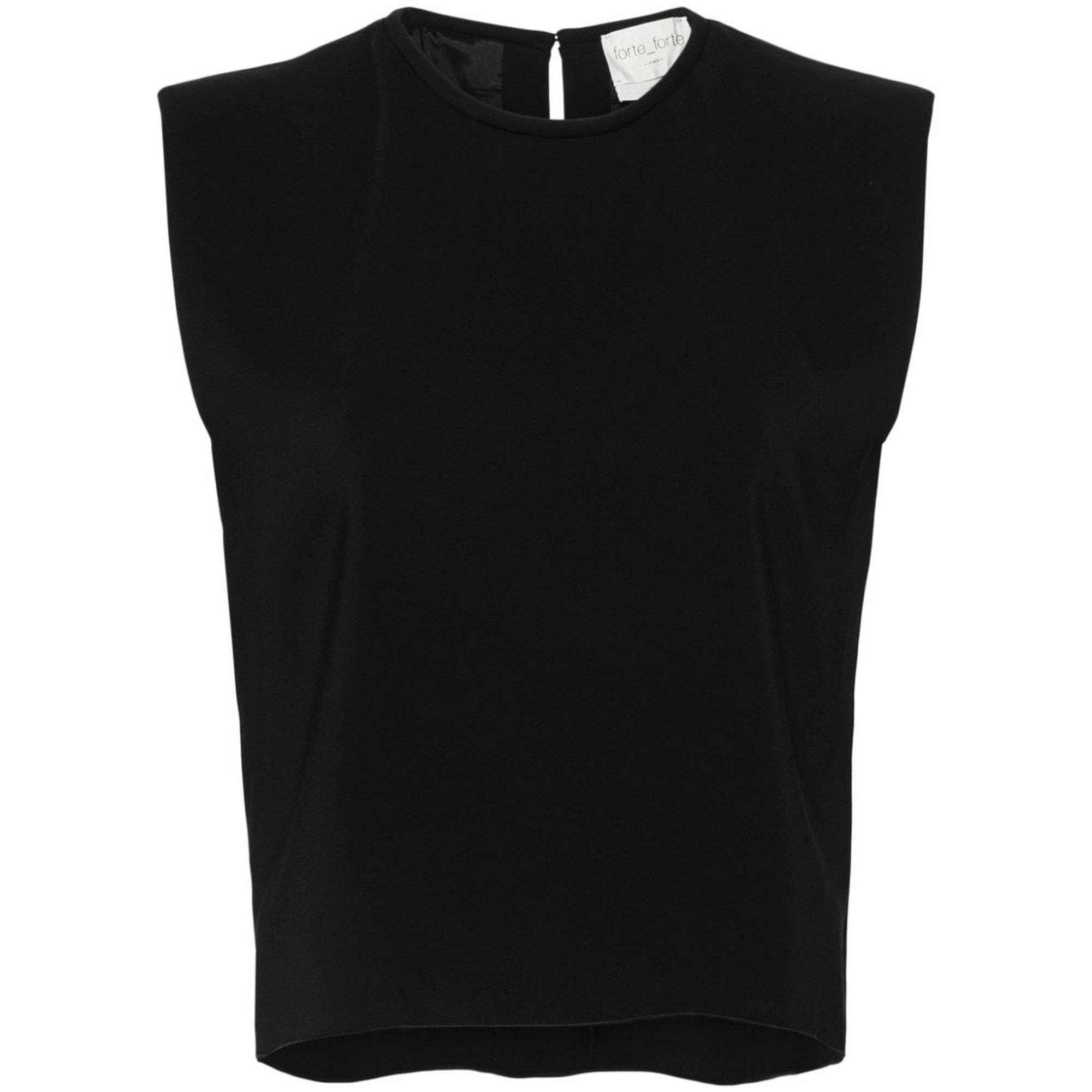 Stretch Crepe Cady Boxy Top 12044mytop Forte_Forte  vista0