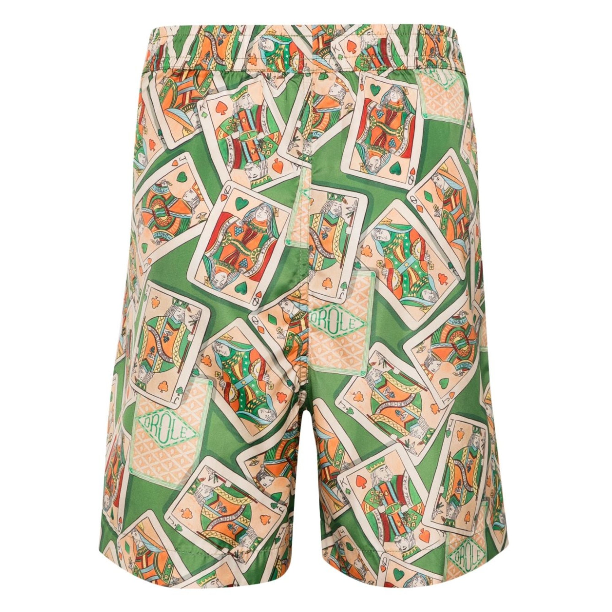 le Short Plage Jeu de Cartes Dbs141pl136gn Drole De Monsieur vista1