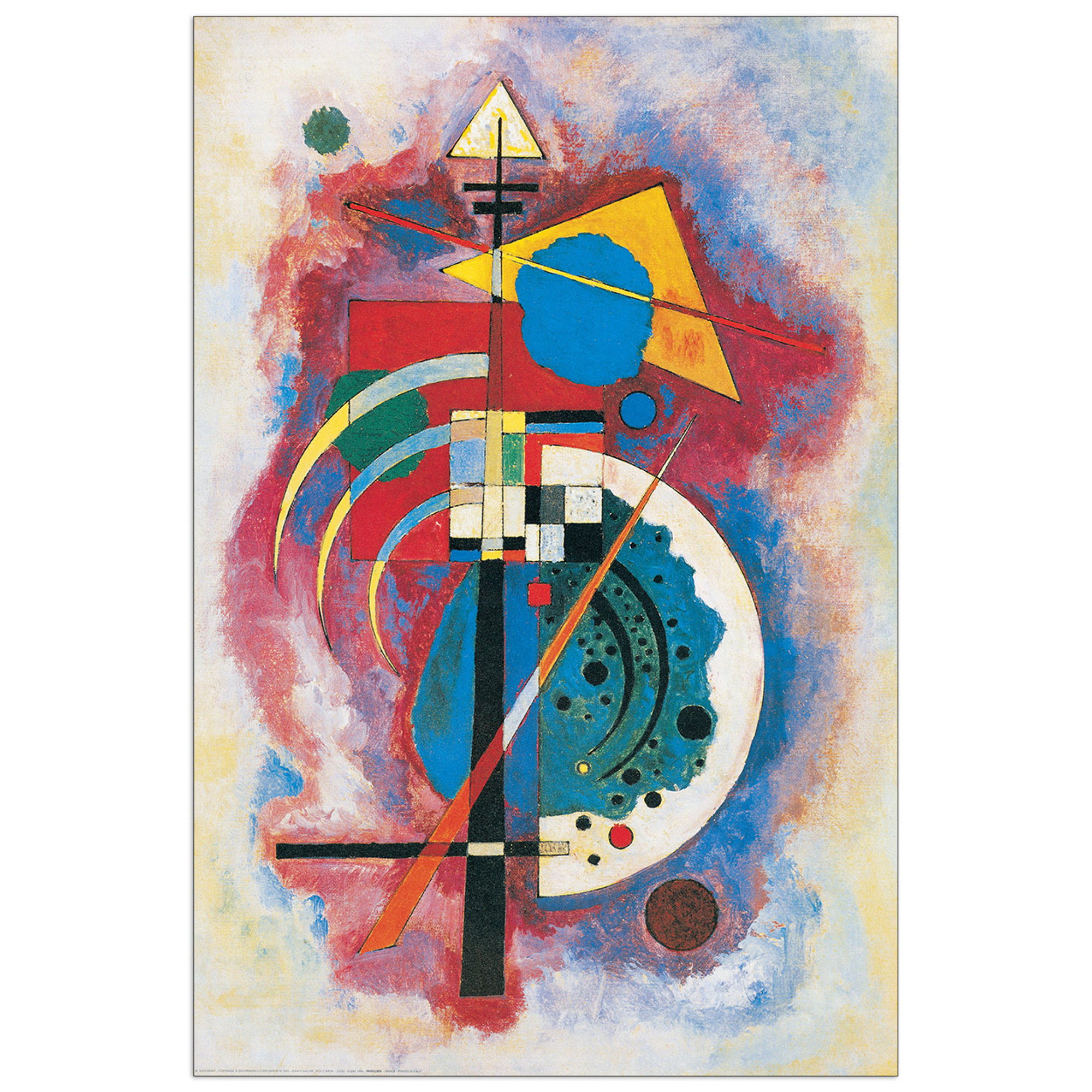 Panel decorativo, KANDINSKY - Homenaje A Grohmann - 60x90 Artopweb vista0