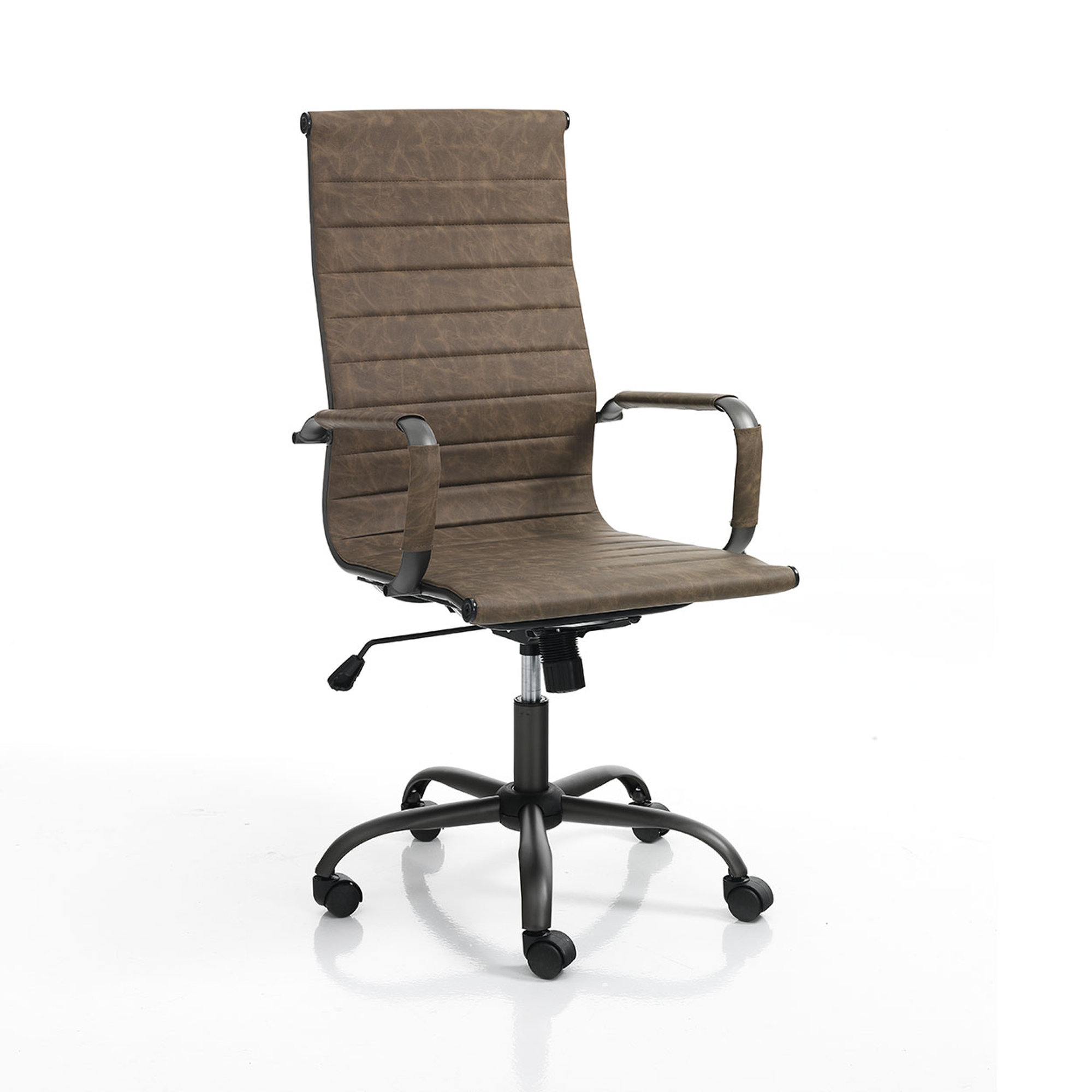 Poltrona da ufficio TASK OLD BROWN Tomasucci special price vista0