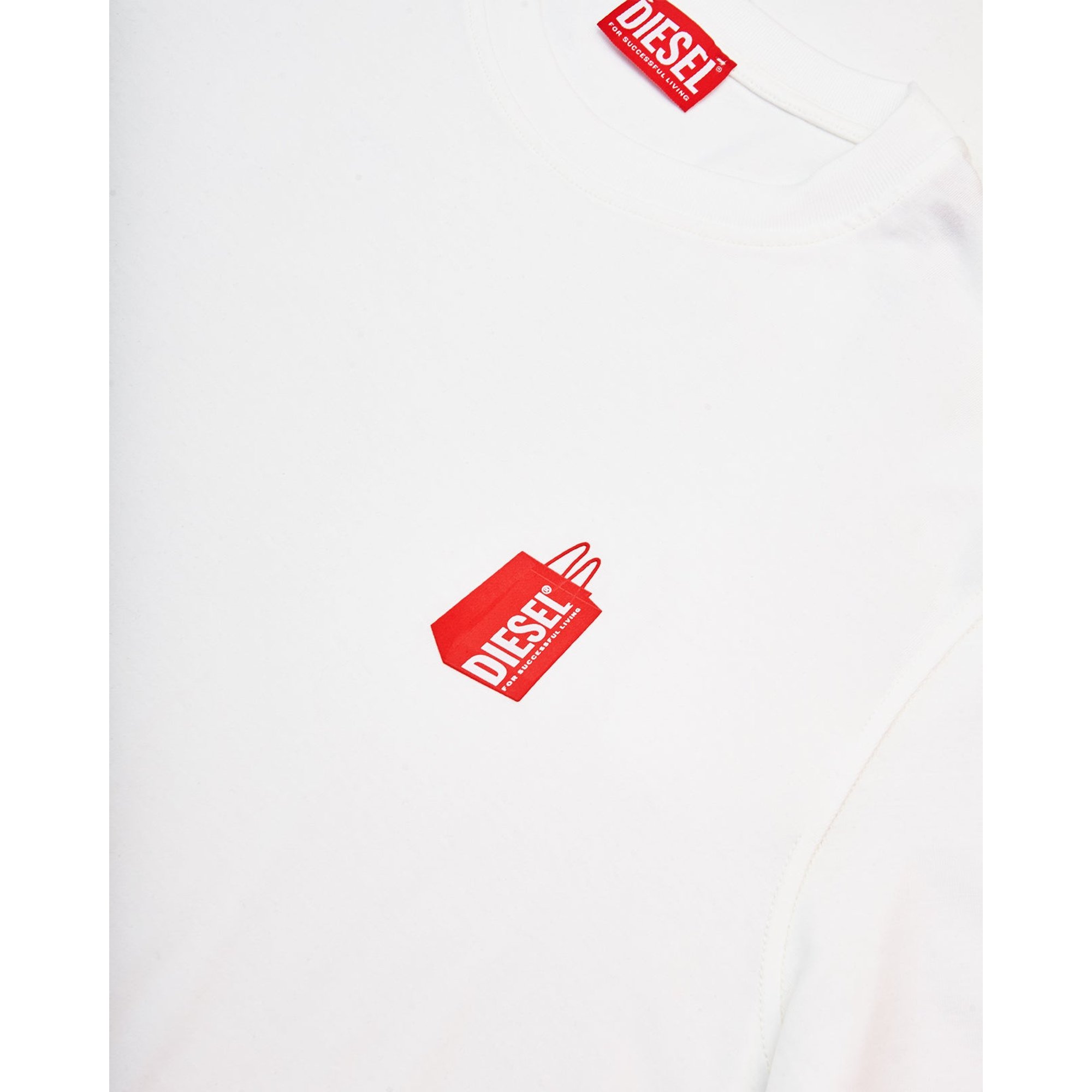 Camiseta T-just N18 Bianca Diesel  vista1