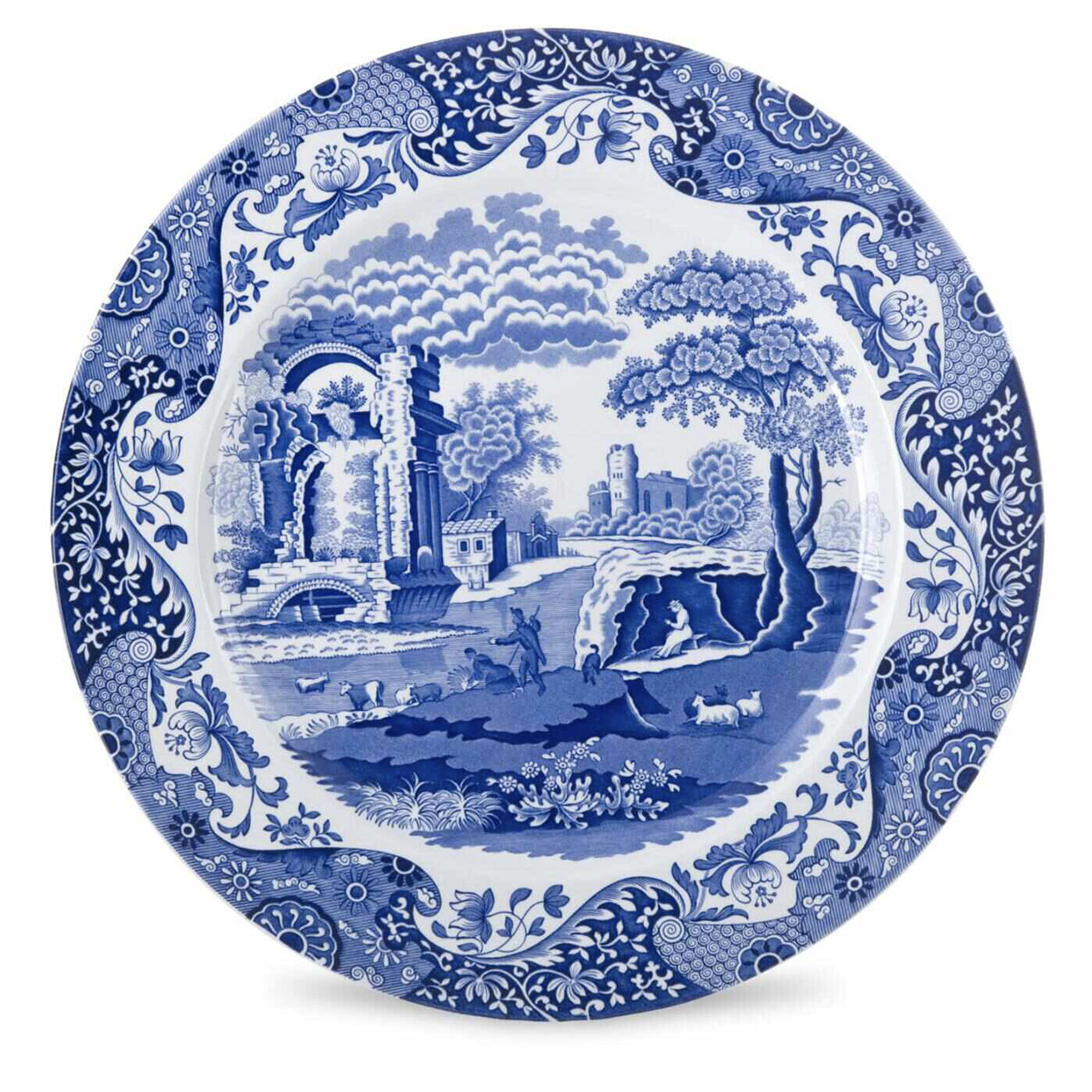 Assiette buffet 30 cm. Blue Italian Portmeirion Spode blue Italian vista0
