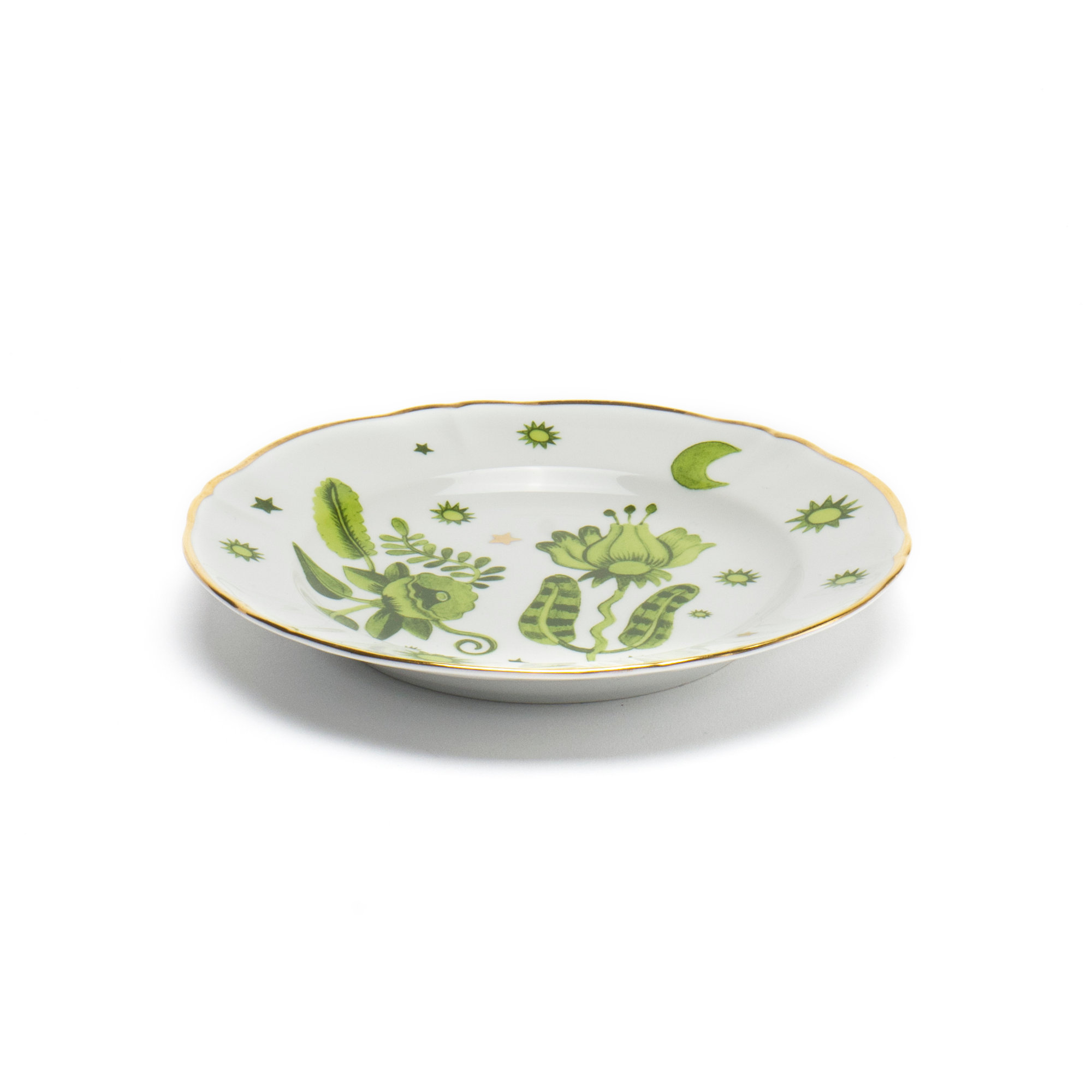 Assiette Fruits Cm.20,5 Décor Floral Ftb01070 Bitossi Home vista1