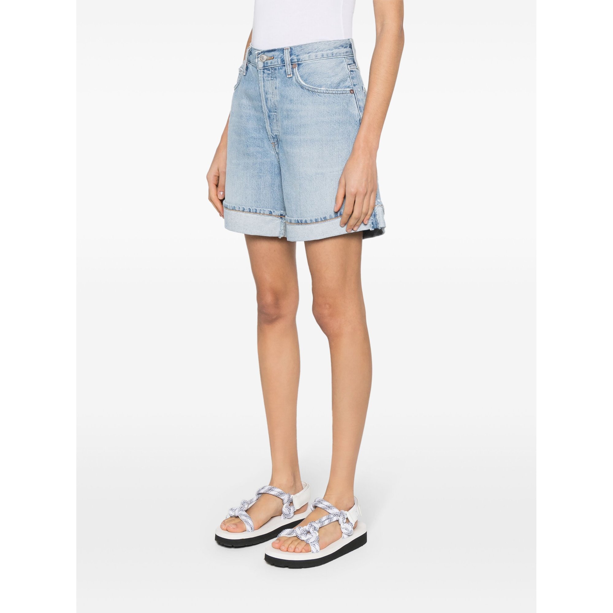 Dame Short in Tension A91971601 Agolde vista3