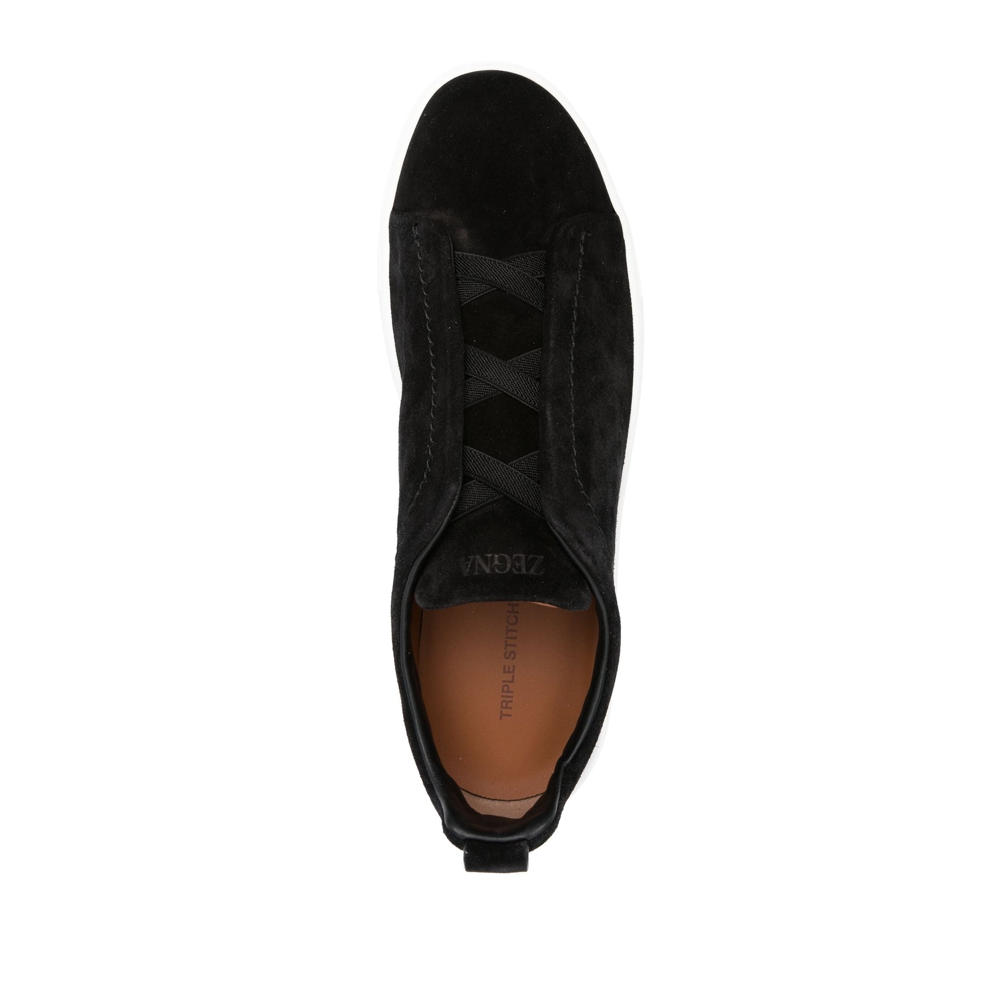 Triple Stitch Low-top Sneaker Lhsoys4667z Zegna vista3