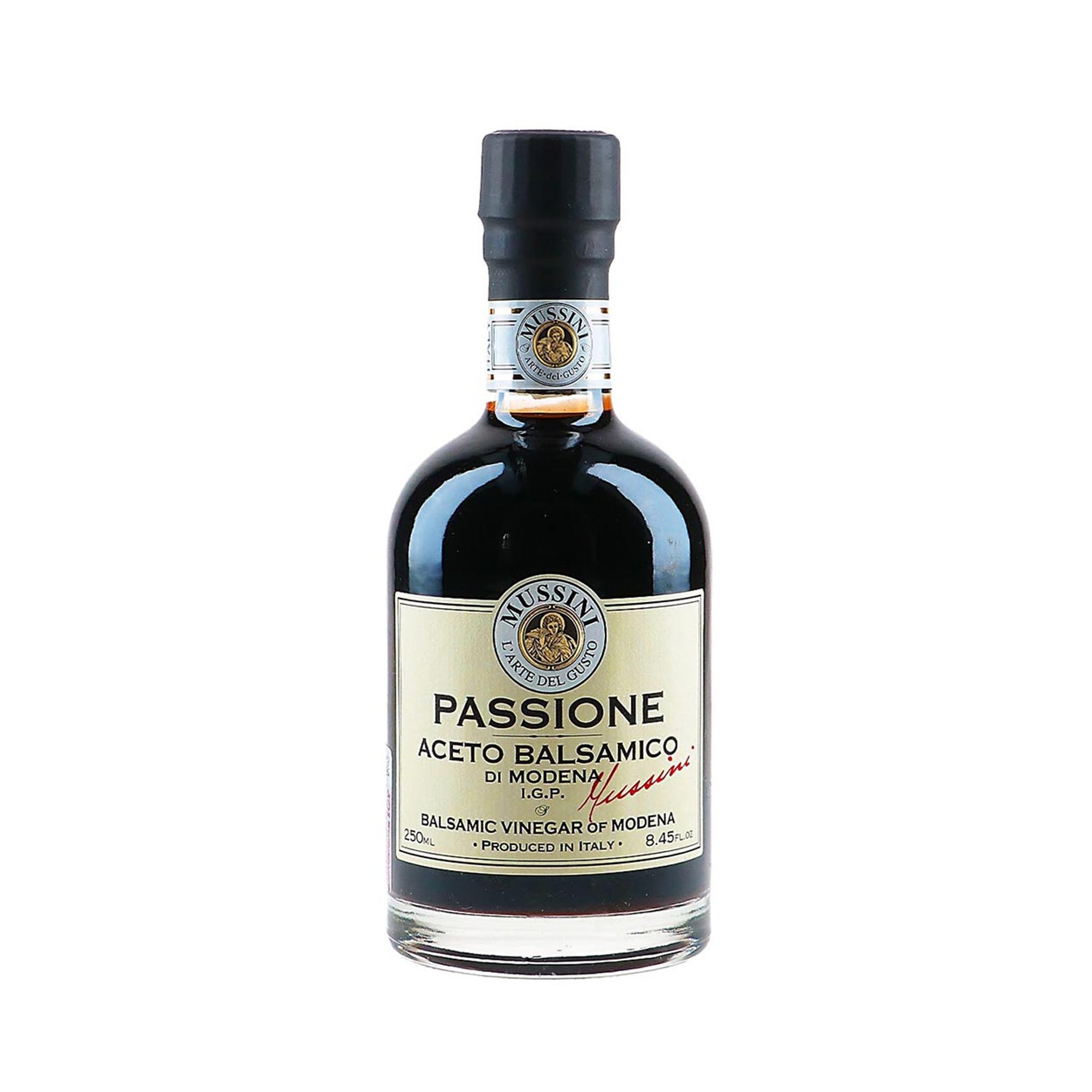 Vinaigre balsamique de Modène IGP "Passione" 250ml Mussini vista0
