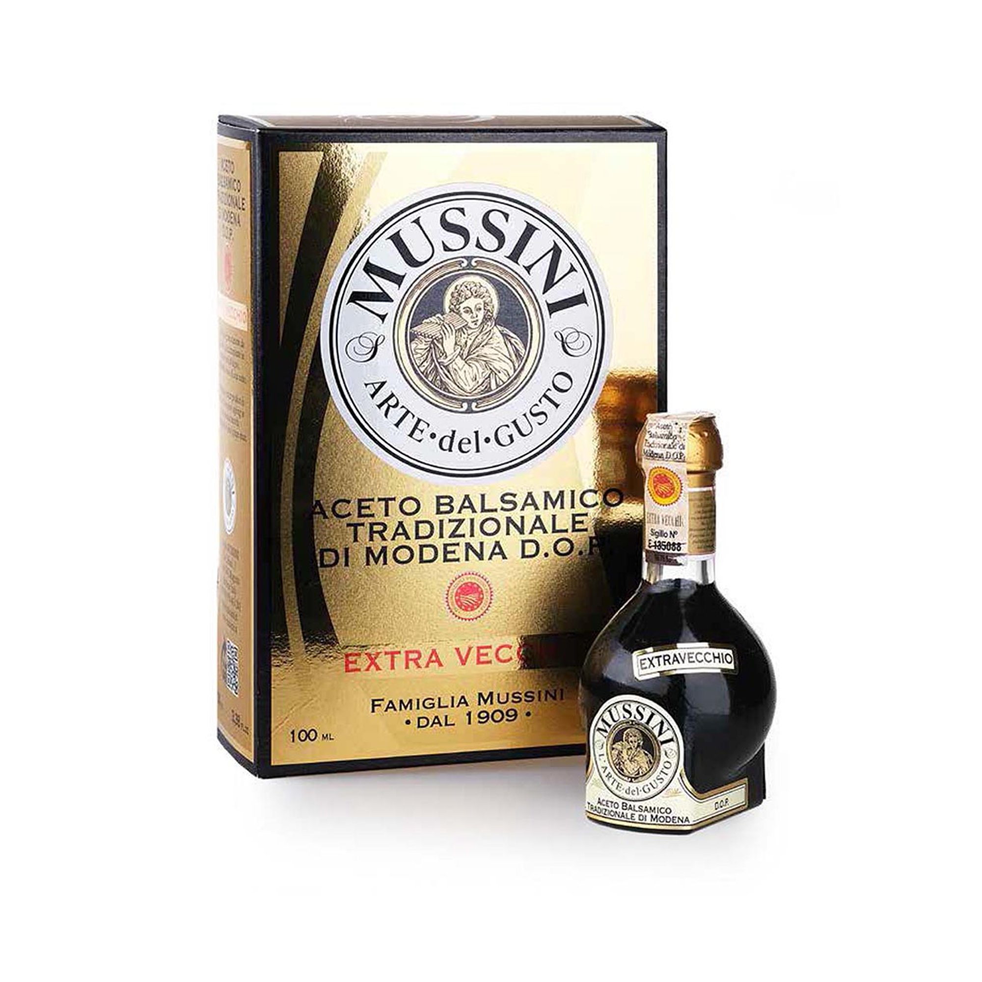 Balsamvinäger DOP "Tradizionale dop 25 år" 100 ml Mussini vista0