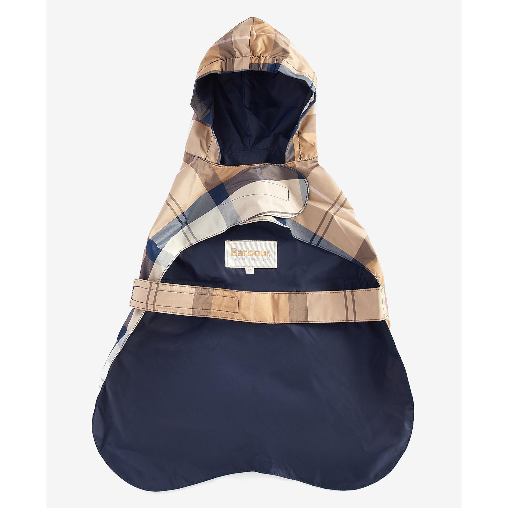 Manteau pour chien en tartan pliable Dco0059pi35 Barbour vista1
