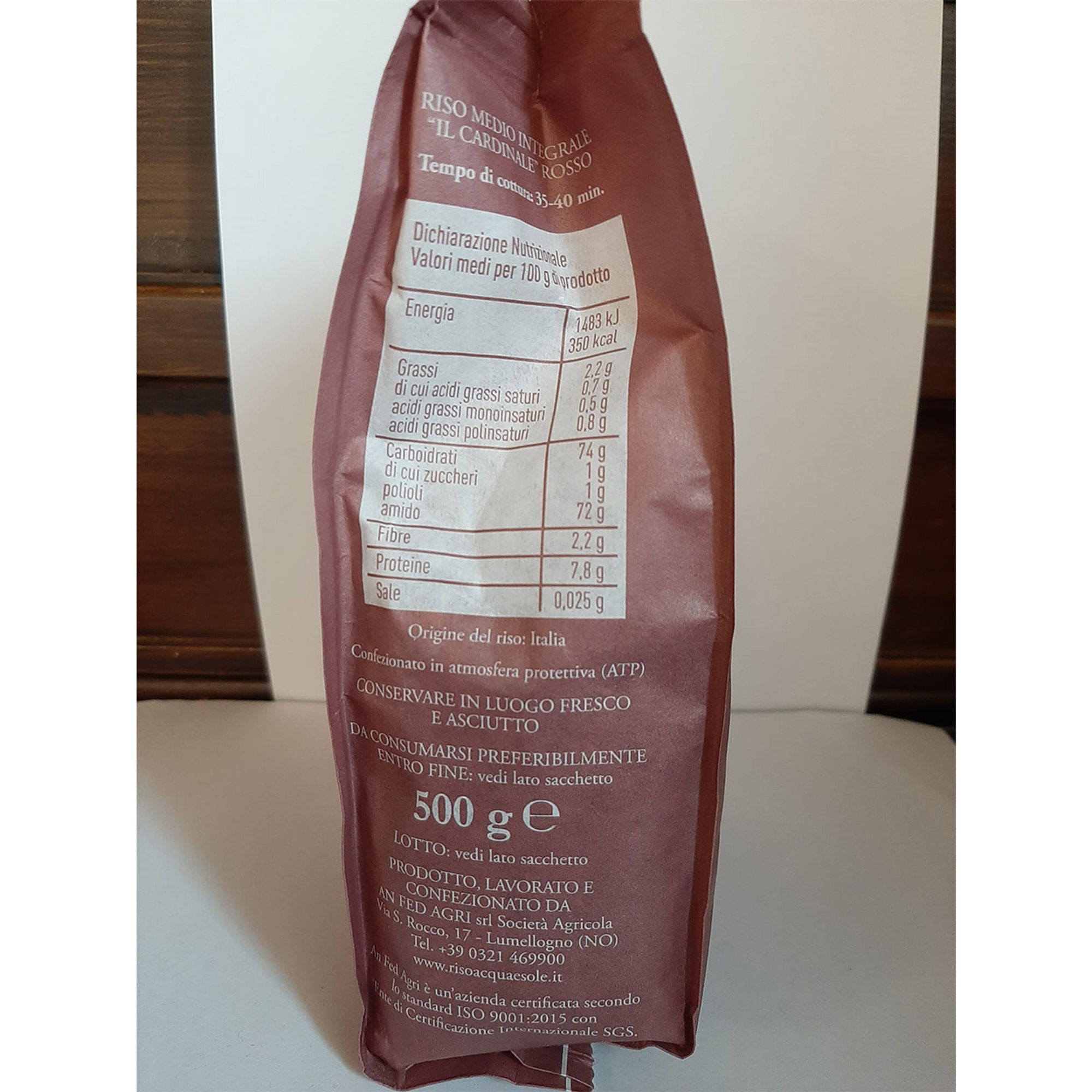 Gourmet Selection 14 x 500 gr - Classic Carnaroli Rice, Classic Sant'Andrea Rice, Classic Roma Rice, Arborio Rice, Il Cardinale Rice, Il Moro Rice, Whole Carnaroli Acqua e Sole vista15