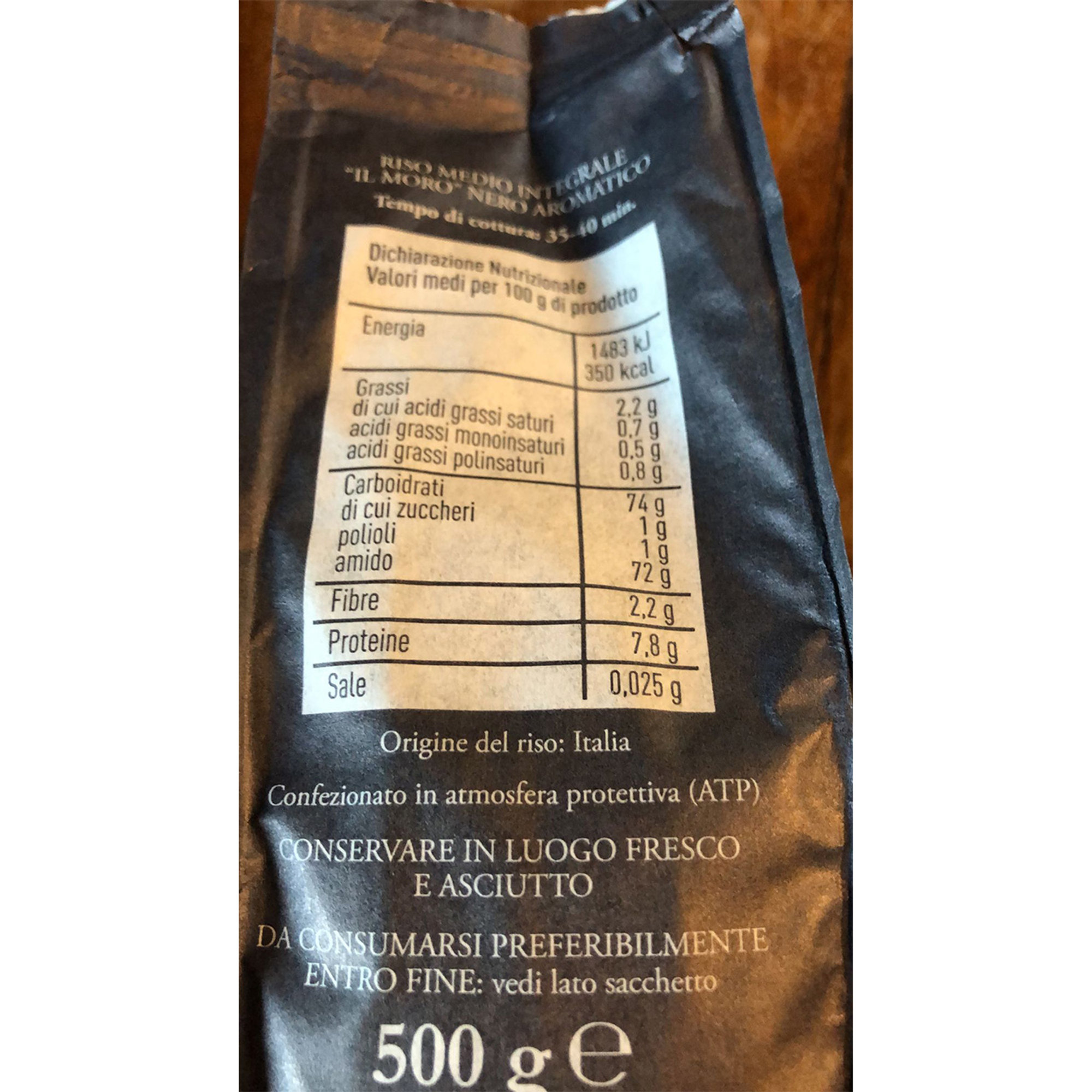 Gourmet Selection 14 x 500 gr - Classic Carnaroli Rice, Classic Sant'Andrea Rice, Classic Roma Rice, Arborio Rice, Il Cardinale Rice, Il Moro Rice, Whole Carnaroli Acqua e Sole vista20