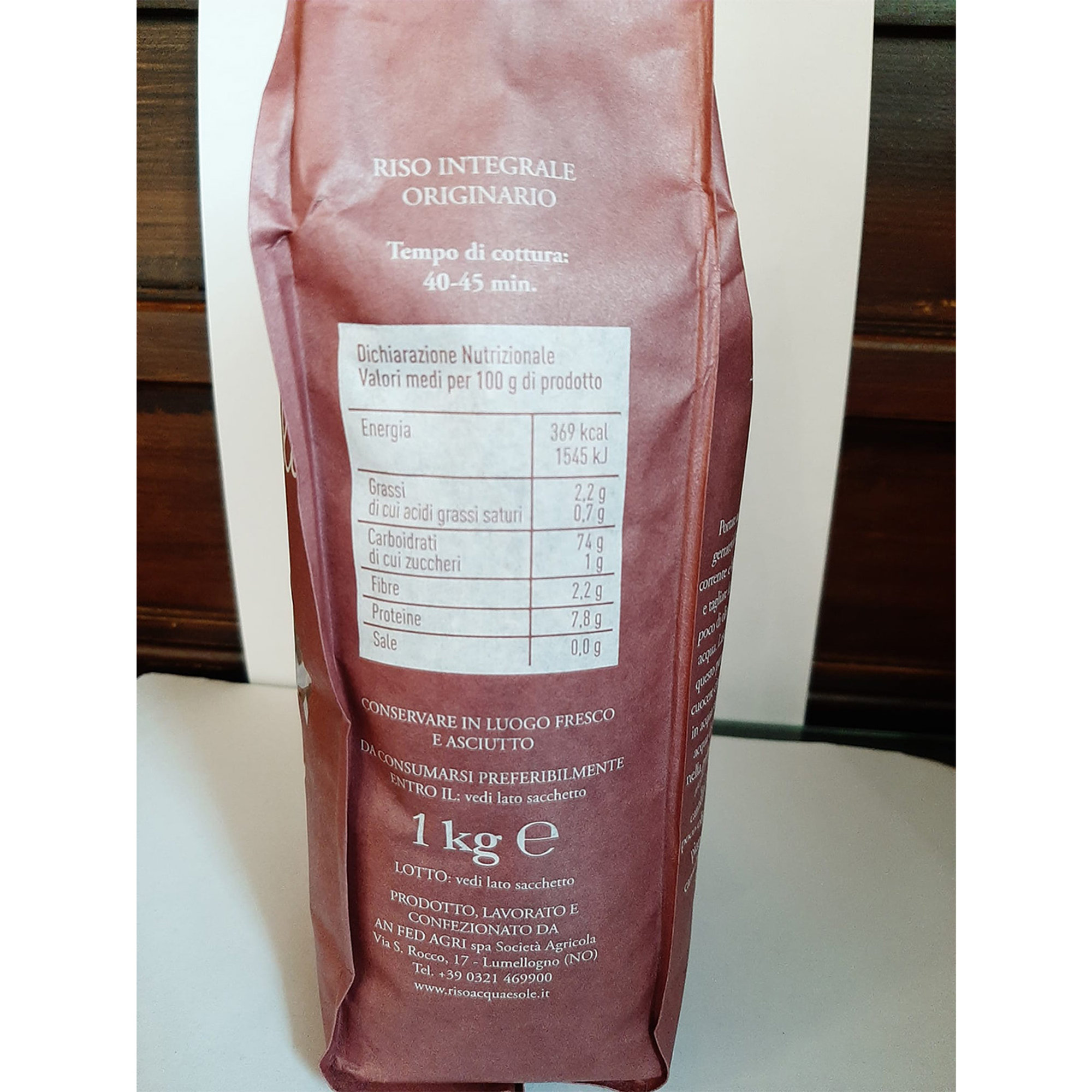 Selezione Gourmet Plus 14 x 1 kg - Riso Carnaroli Classico, Riso Sant'Andrea Classico, Riso Roma Classico, Riso Arborio, Riso Il Cardinale, Riso Il Moro, Il Carnaroli Integrale Acqua e Sole vista14