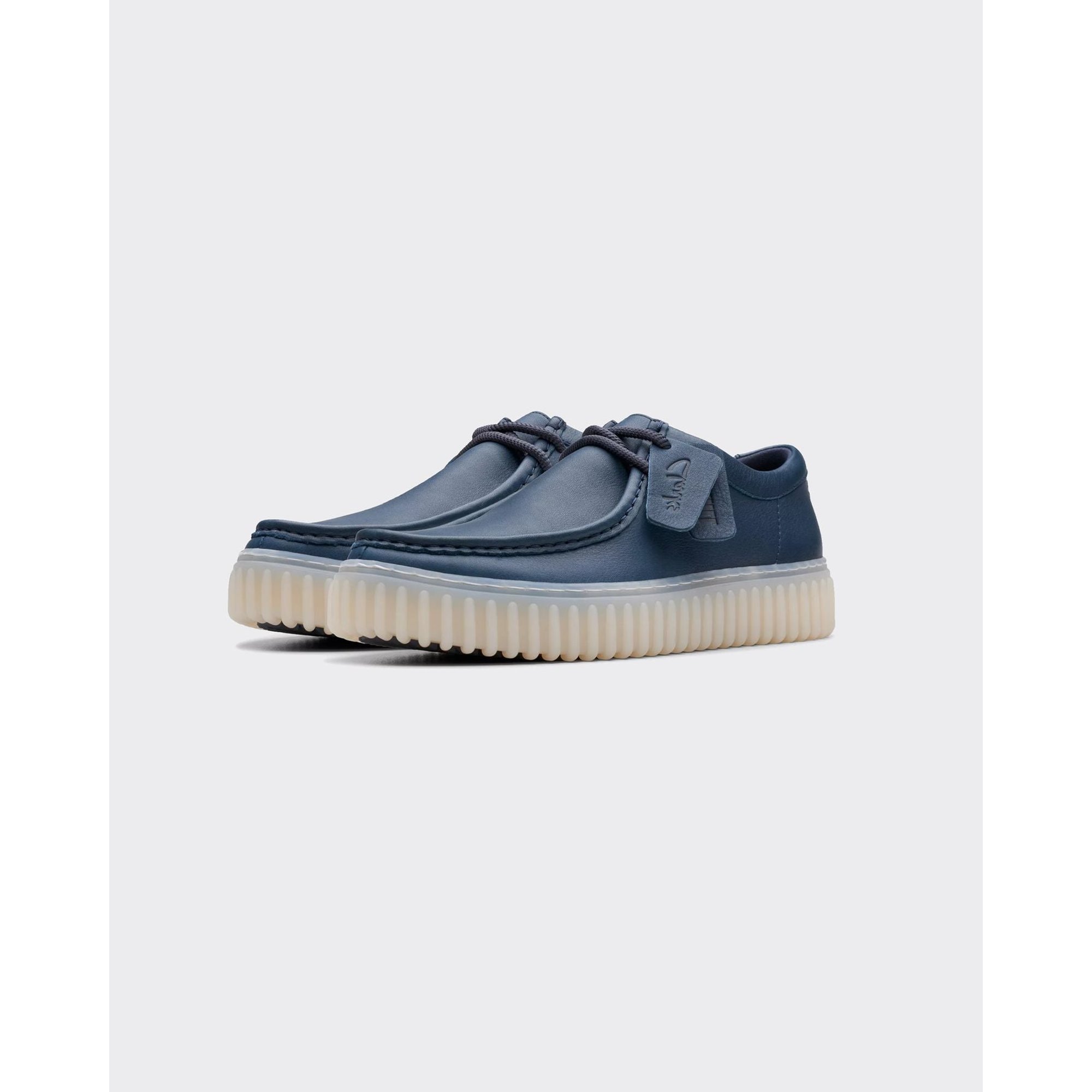 Zapatillas Torhill lo Azul Clarks vista1