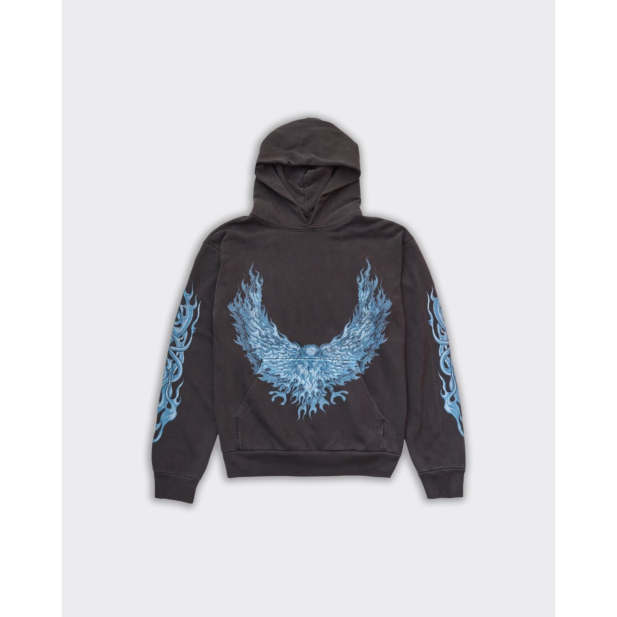 Vintage Black Moltres Hoodie basket case vista0