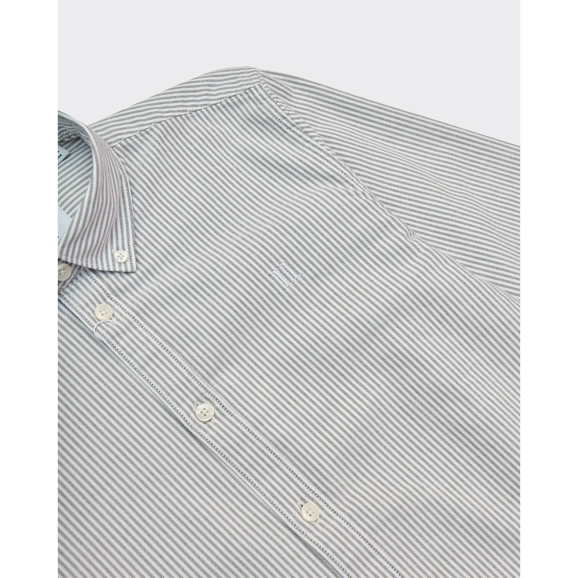 Camisa Kristian Oxford Verde Bosque LES DEUX vista2