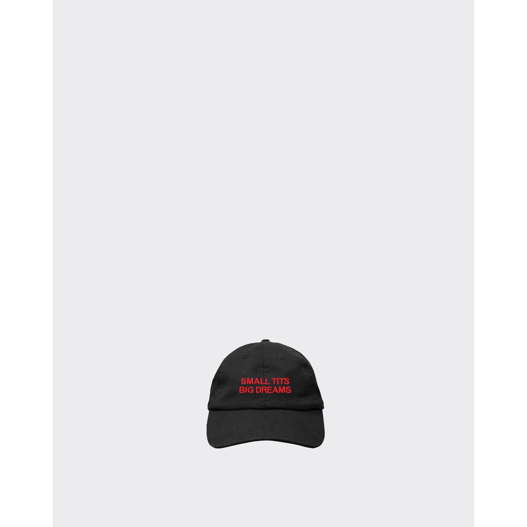 Cappello Small Tits Big Dreams Nero Encré. vista0