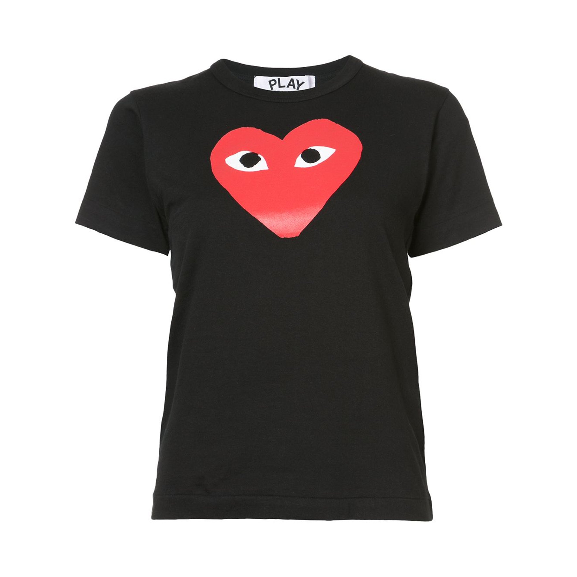 Damen T-Shirt Kurzarm Strick P1t111 Comme des Garçons Play vista0
