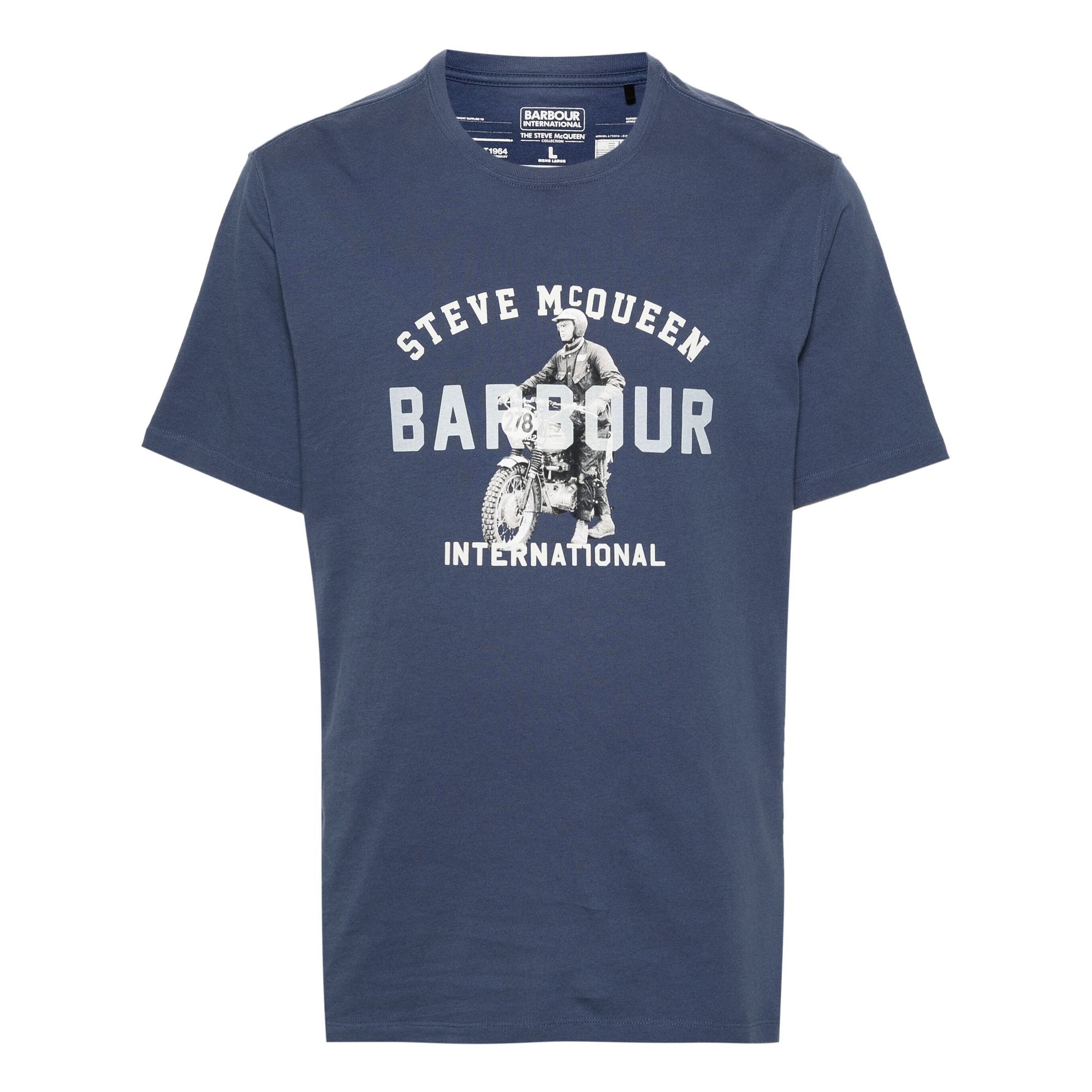 Speedway Tee Mts1251ny55 Barbour vista0