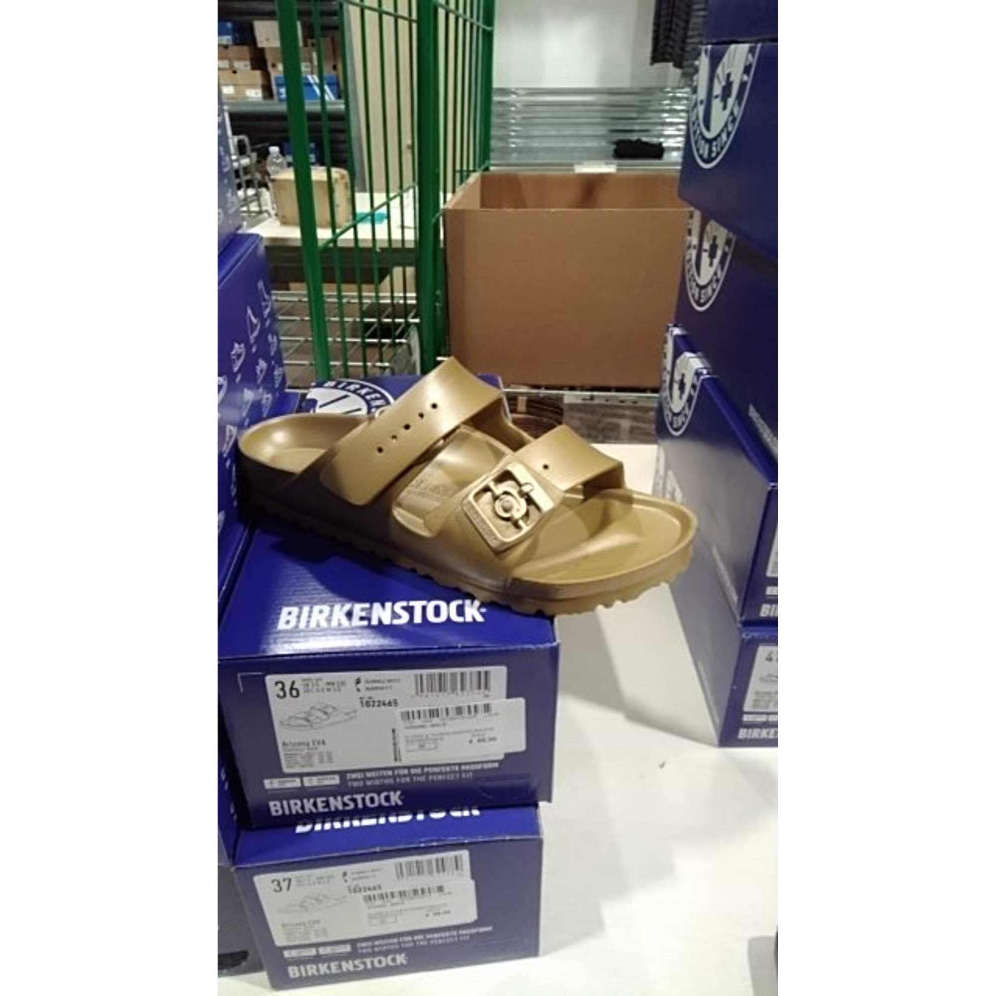 Birkenstock Sandali Oro Birkenstock vista1