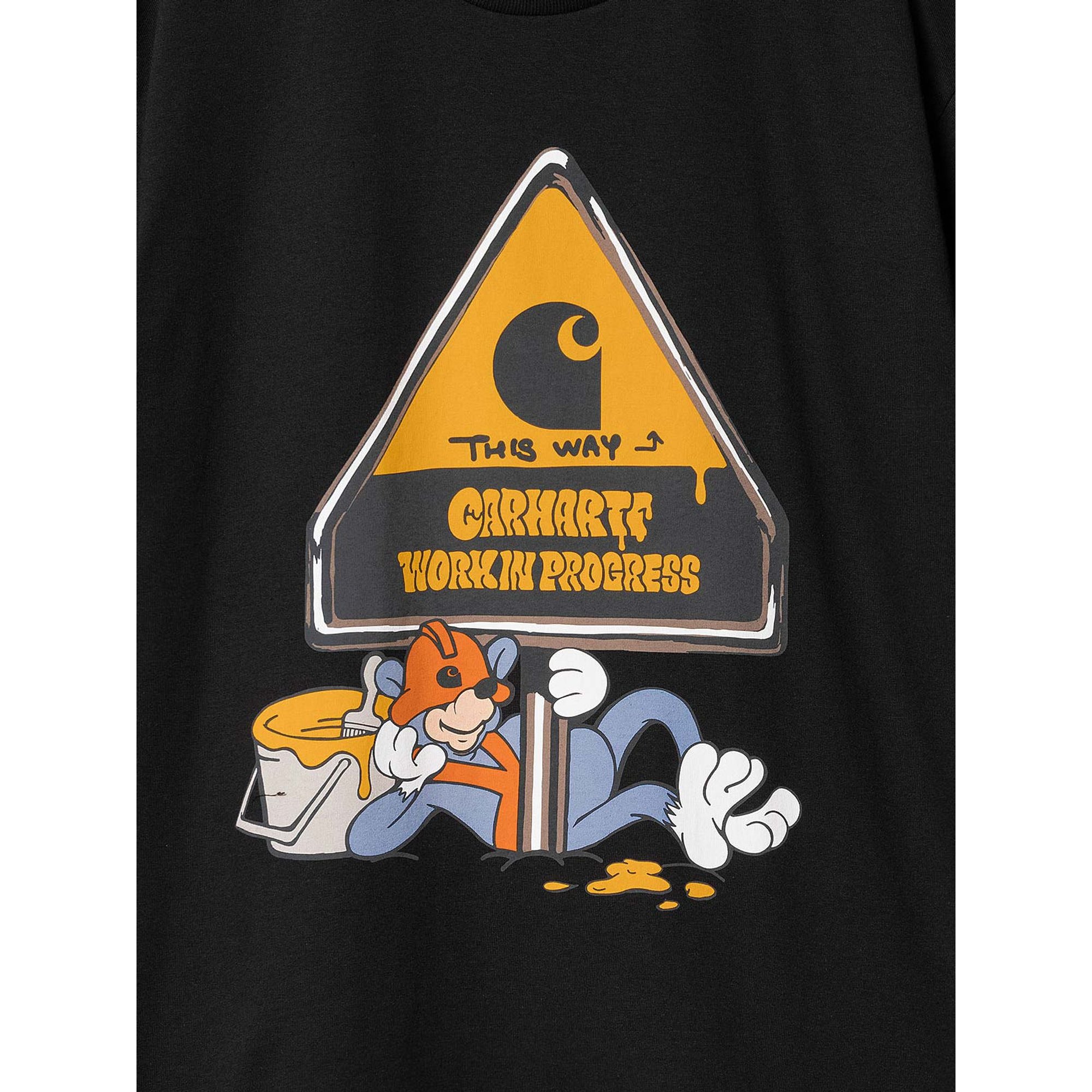 Camiseta y Polo Carhartt Wip Negra 001 CARHARTT WIP vista2
