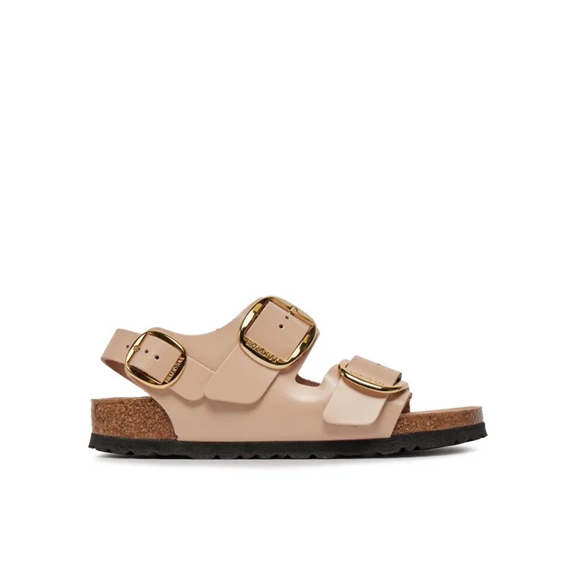 Milano Big Buckle Shine New Beige  1026484 Birkenstock vista0