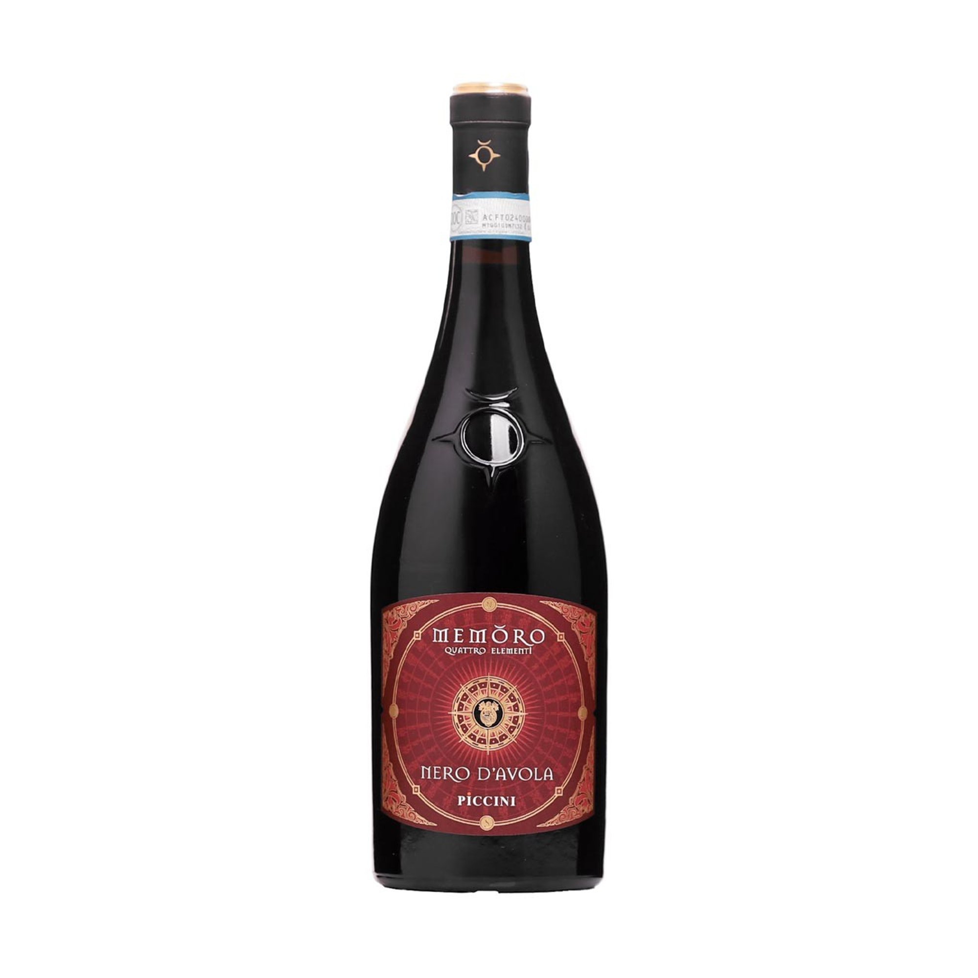 Nero D'avola Sicilia Doc Memoro 4 Elementi 2022 - Piccini 0,75 lt Piccini vista0
