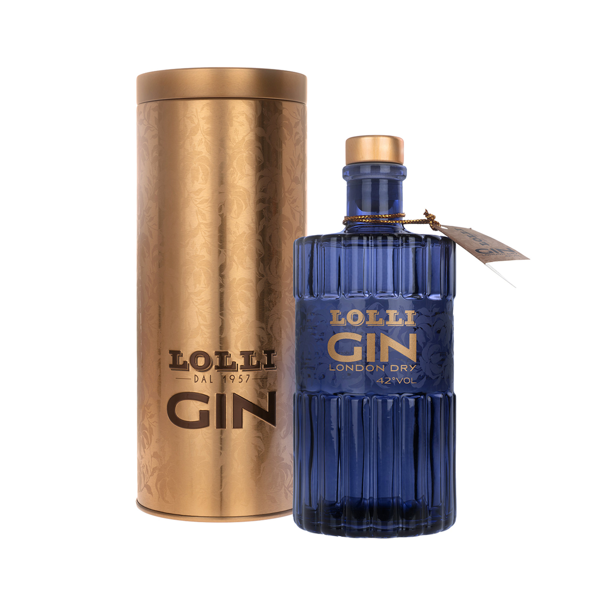 1 Bottiglia - London Dry Gin Lolli 50cl 42% Vol Lolli vista0