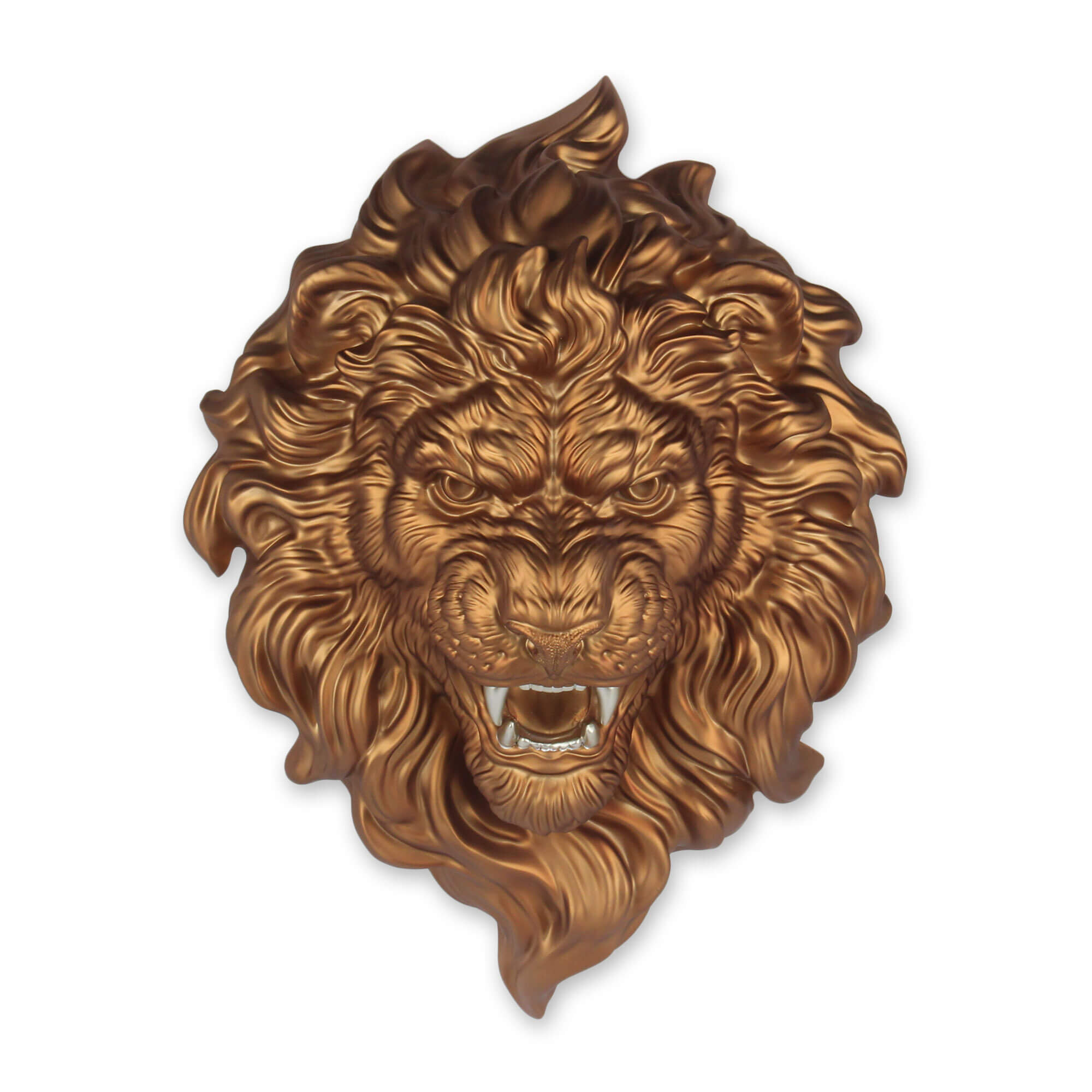 Adm - Sculpture en Résine 'tête de Lion' Arte dal mondo vista0