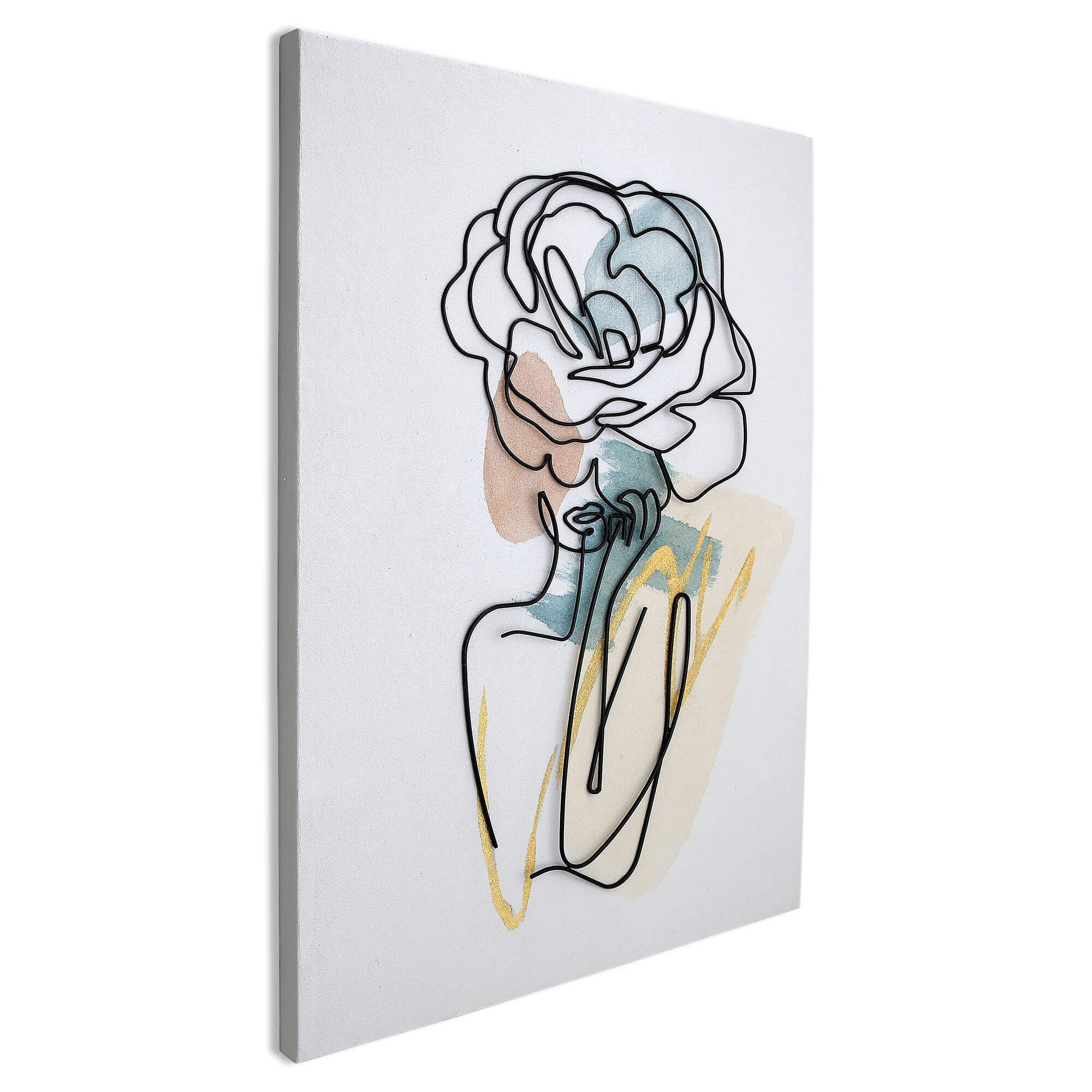Adm - Frame 'woman Flower of Rose' Arte dal mondo vista1