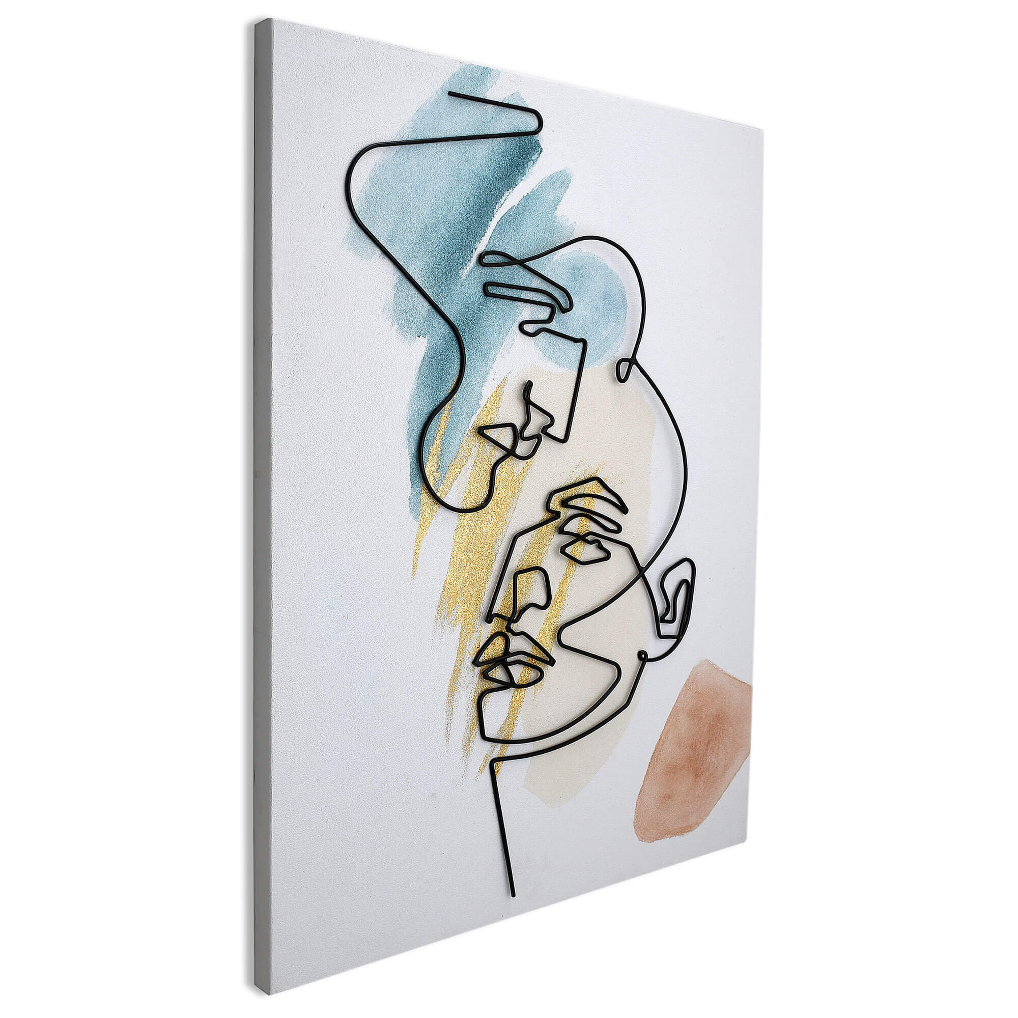 Adm - Tableau 'visages humains' Arte dal mondo vista1