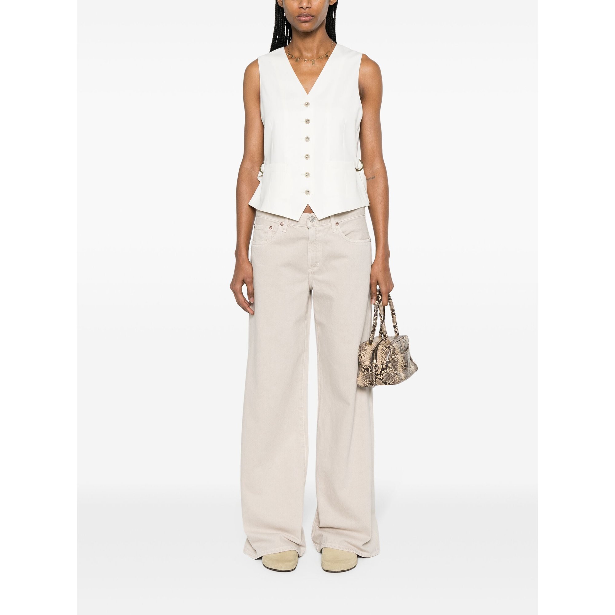 Journey W`s Vest Laika Gwp01692p00138211364 GOLDEN GOOSE vista1