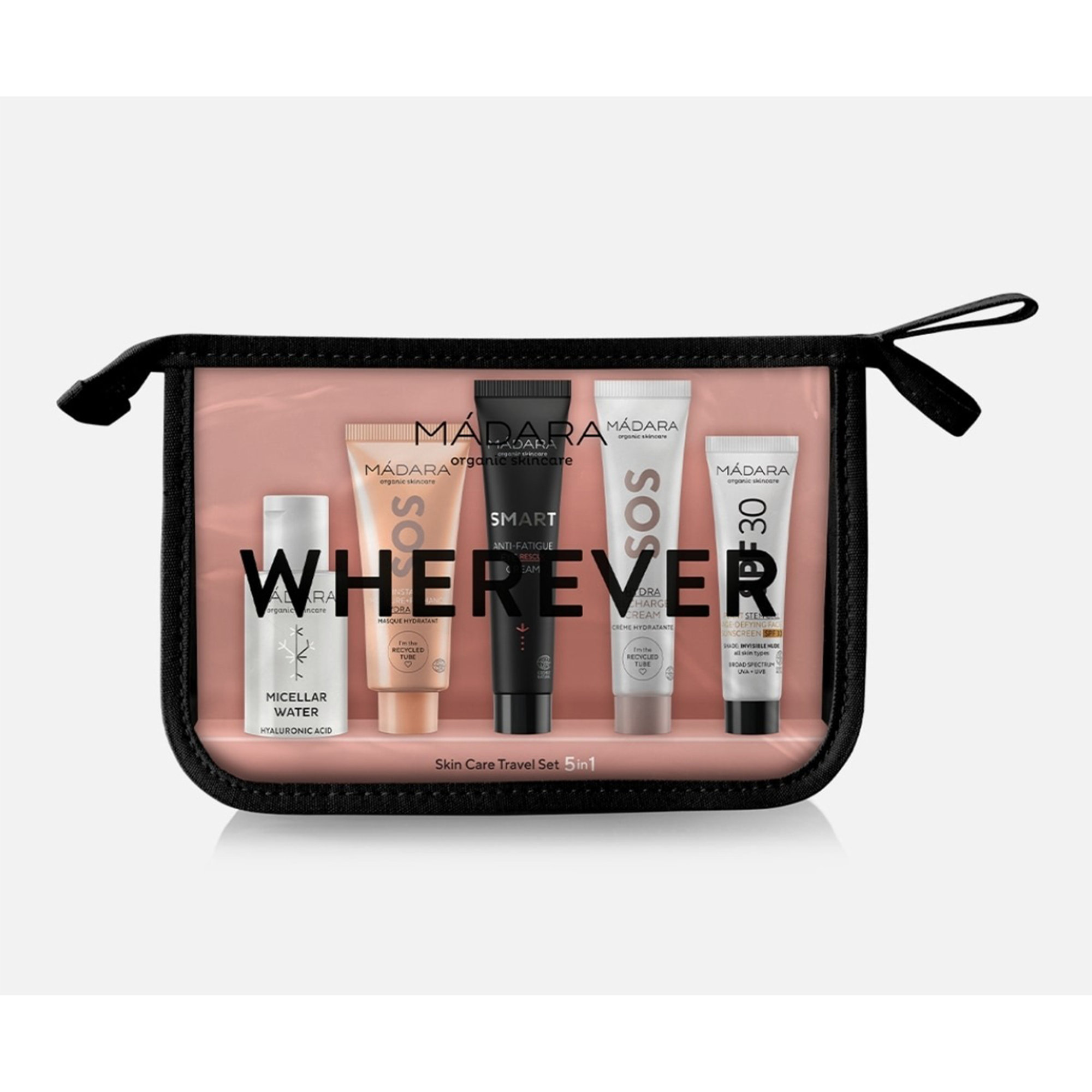 Wherever Skin Care Travel Set 5 in 1 Madara Organic Skincare vista0