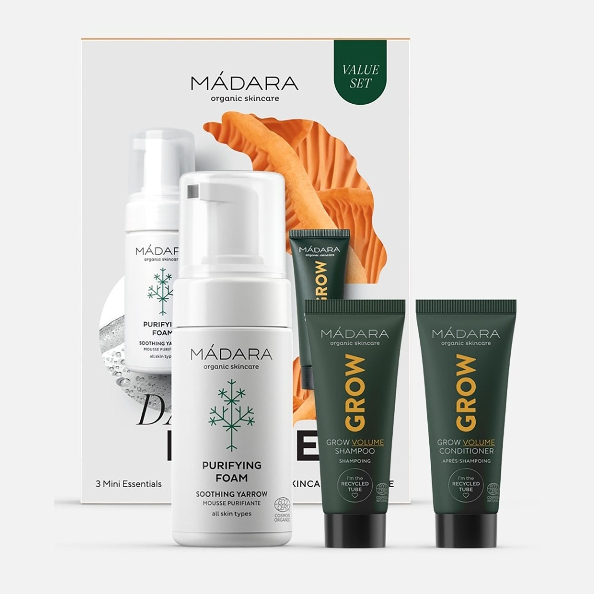 Ensemble Essentiel Mini Daily Heroes 3 Madara Organic Skincare vista0