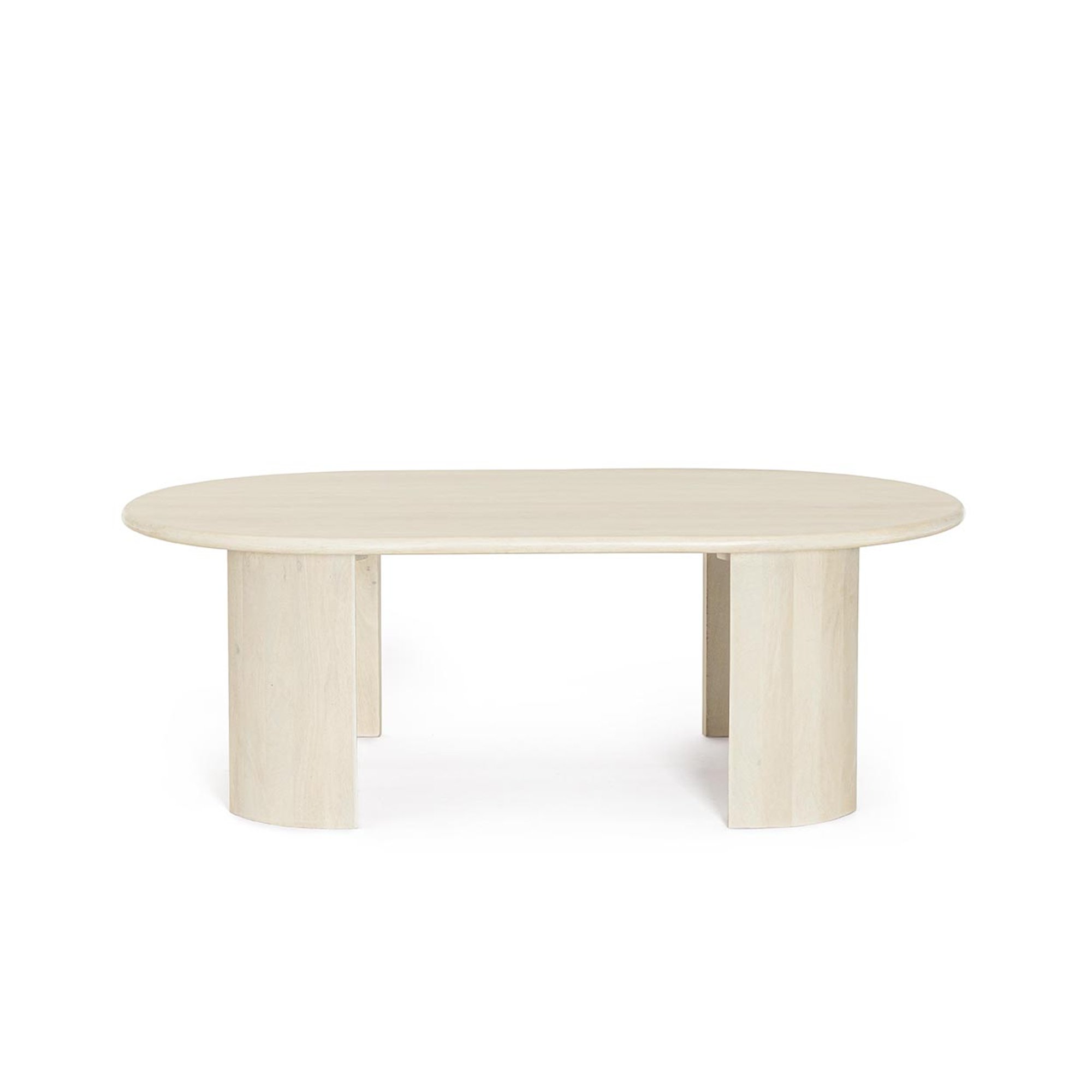 Mesa Orlando ovalada natural 130x80 Bizzotto vista1